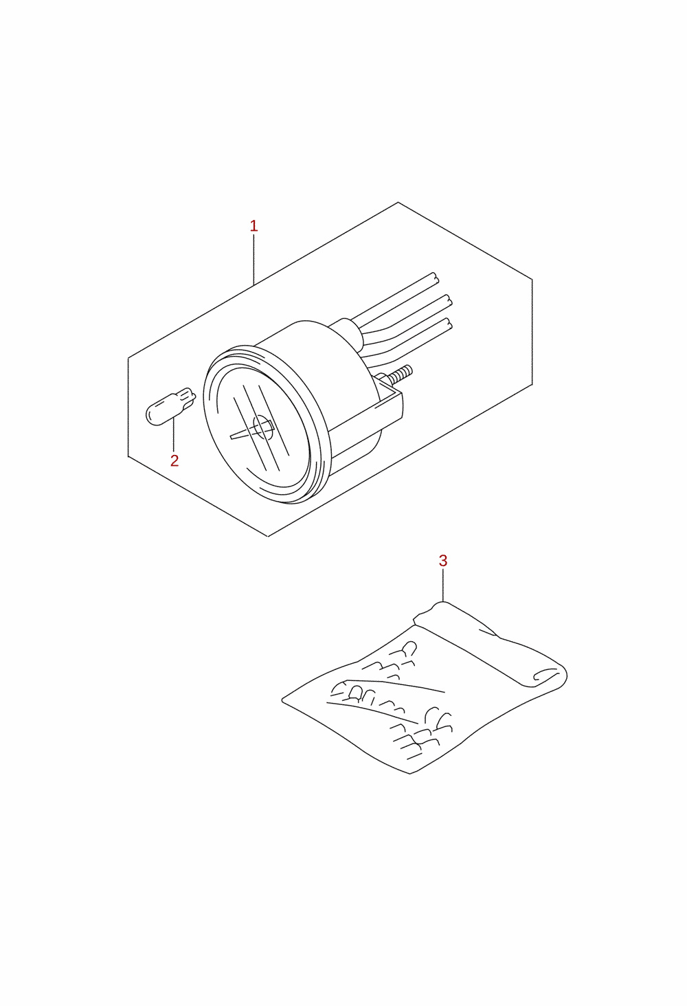 Meter (DF8AR, DF9.9AR) (optional)