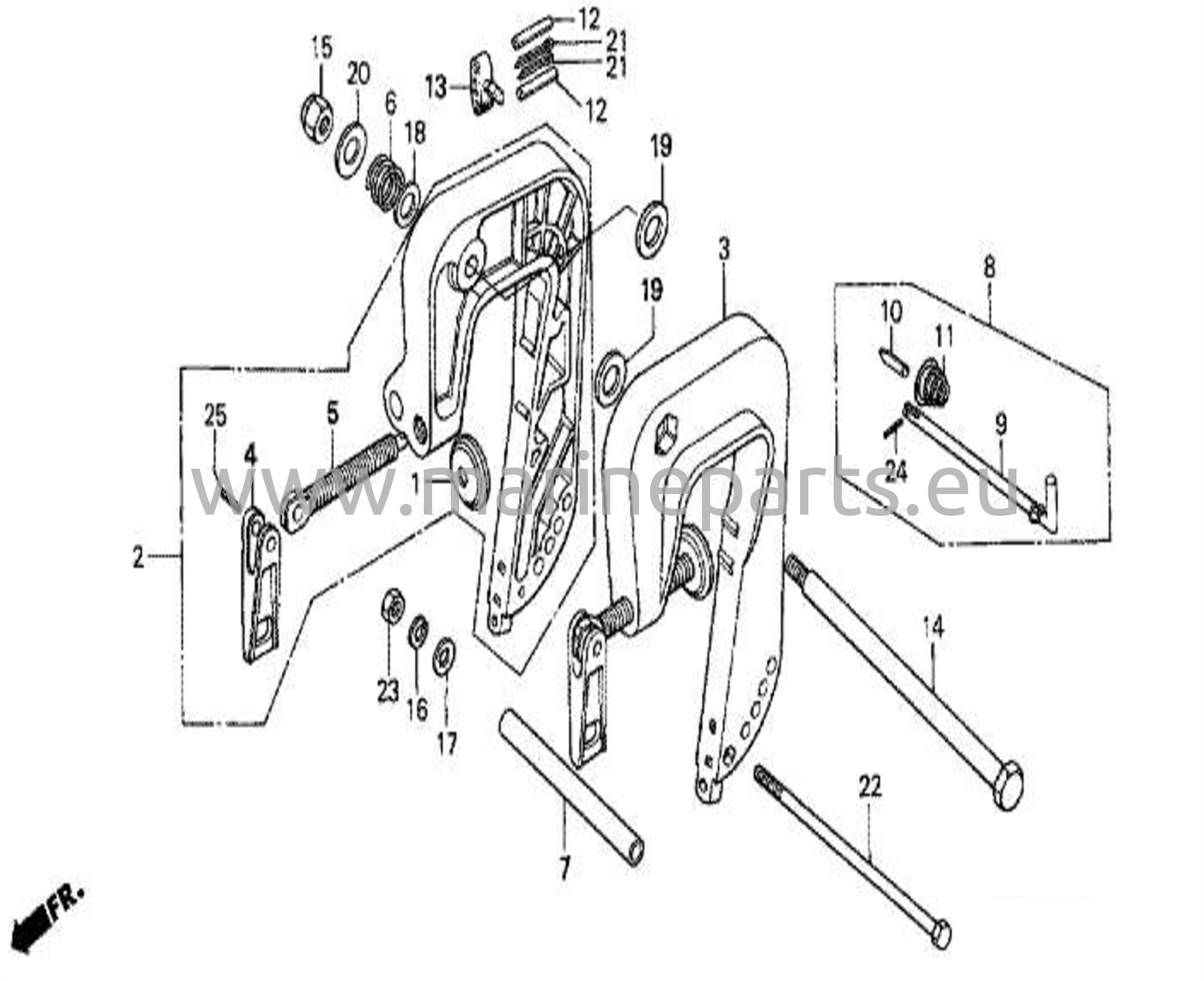 Tahaosa kinnitusklamber