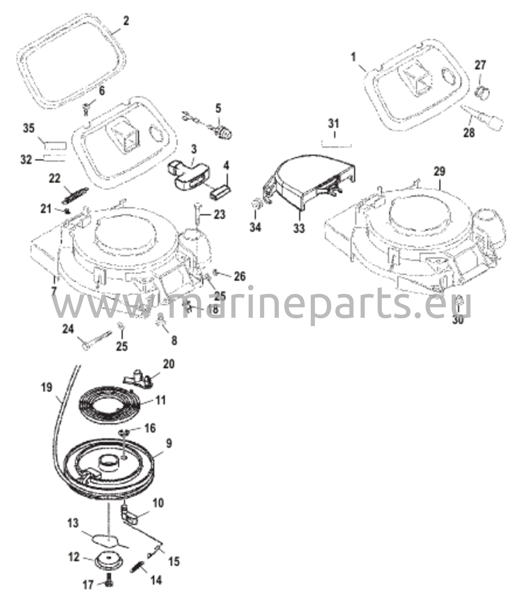 Käynnistyksen palautin