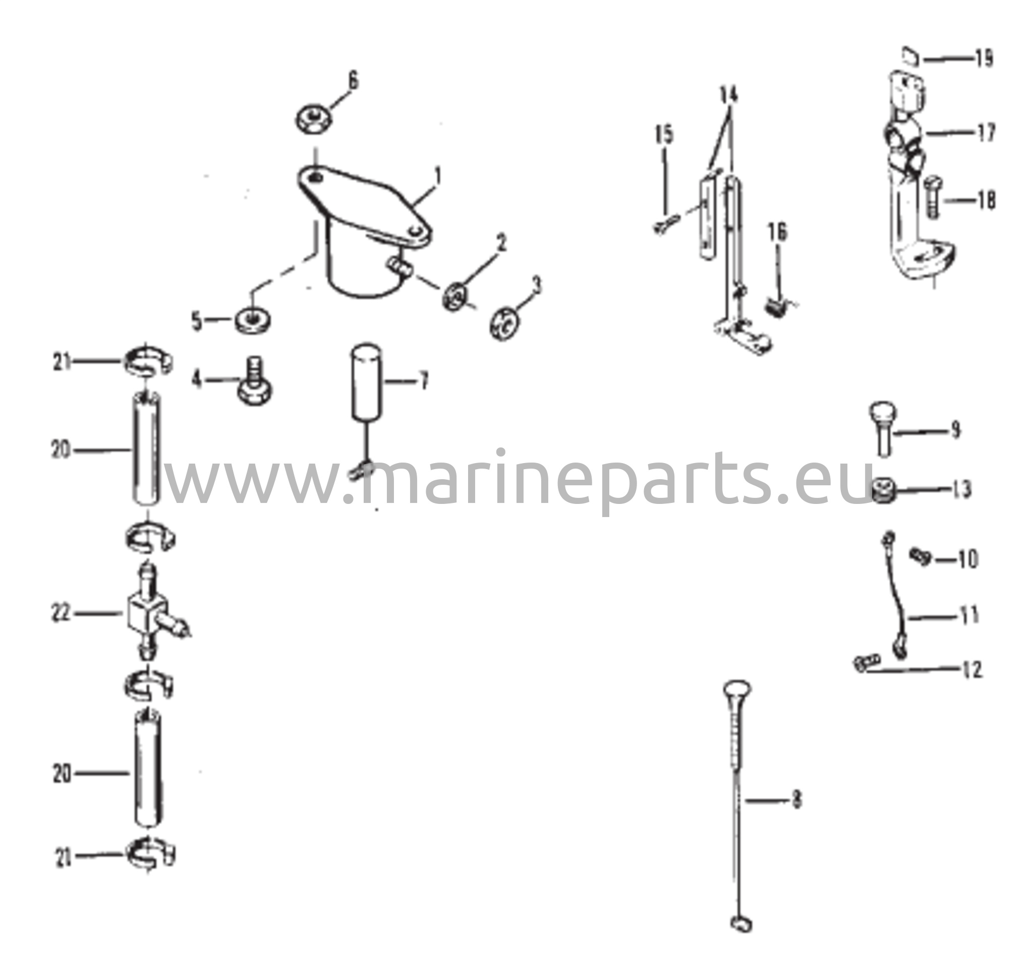 Kaasuttimekanismi/Kylmäkäynnistimen solenoidi