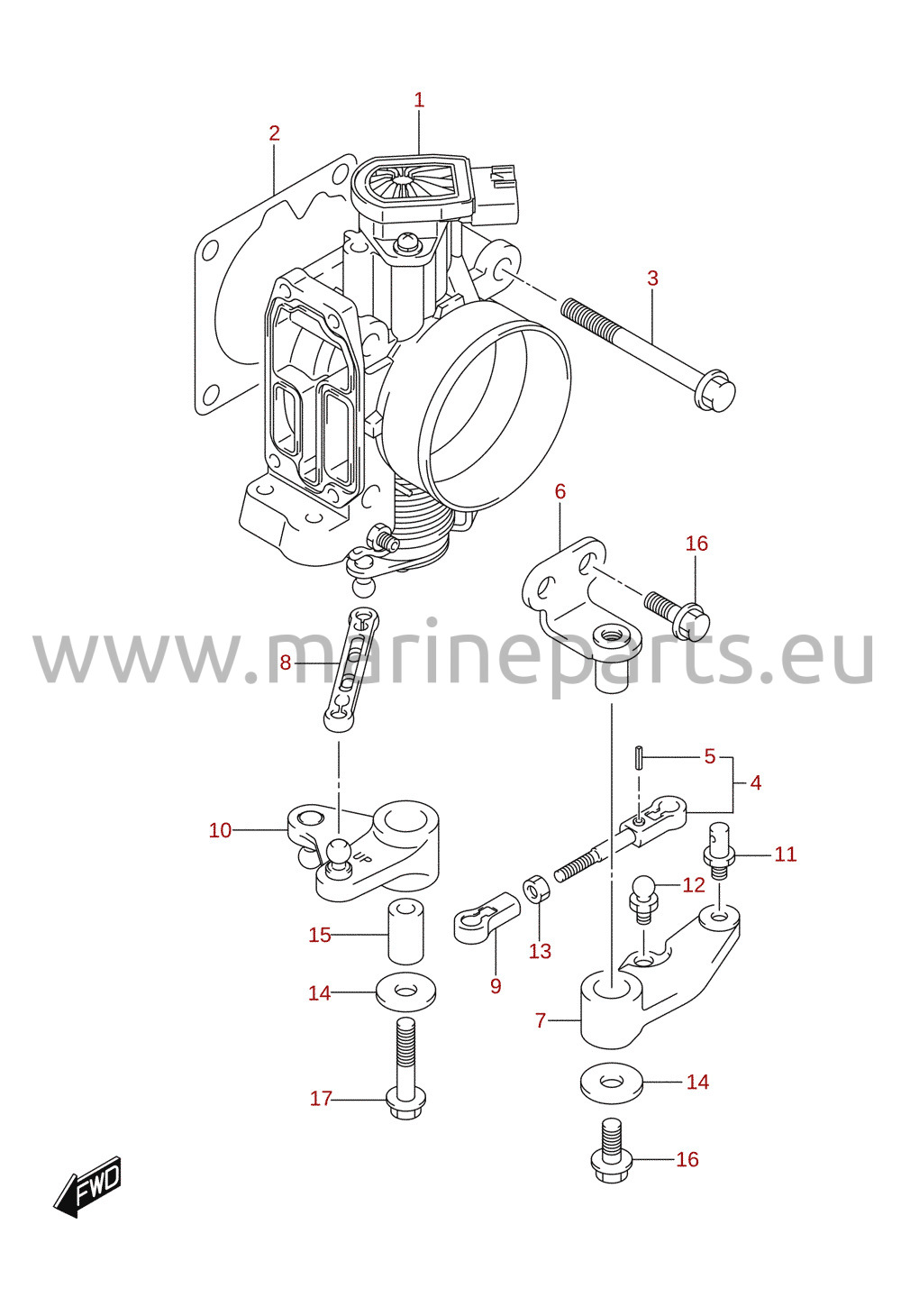 Throttle body