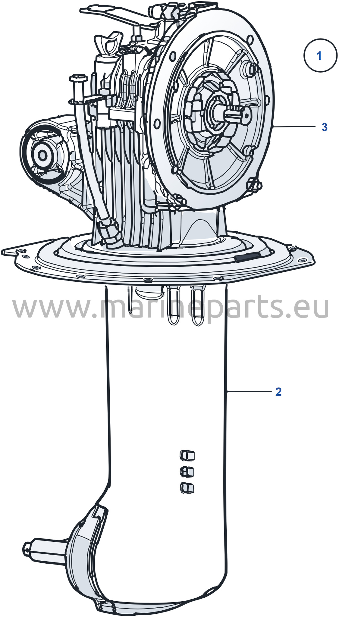 Drev 130S-A, 130S-B, 130SR-A,130SR-B, komplett
