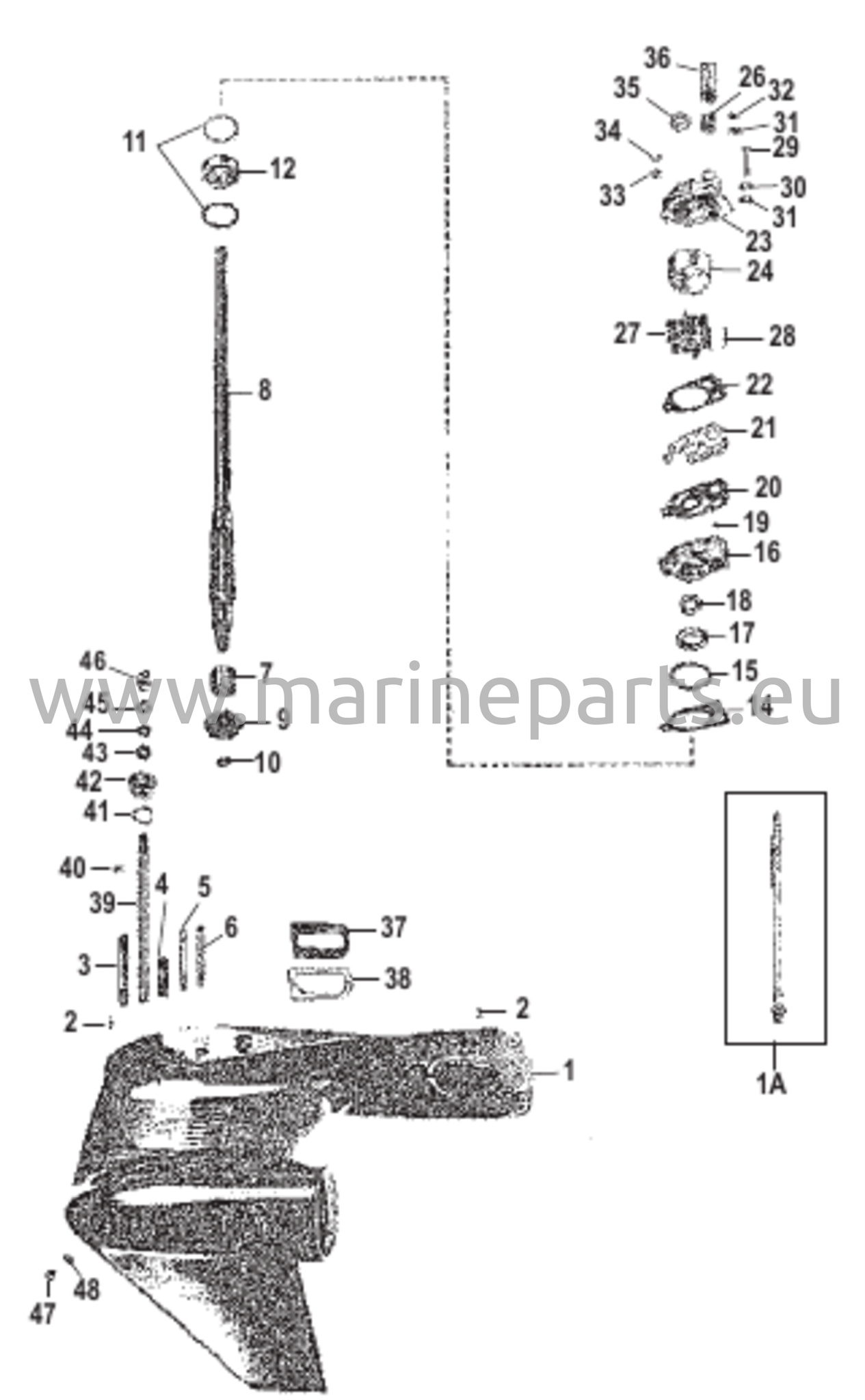 Vaihteiston kotelo (voimansiirtoakseli)