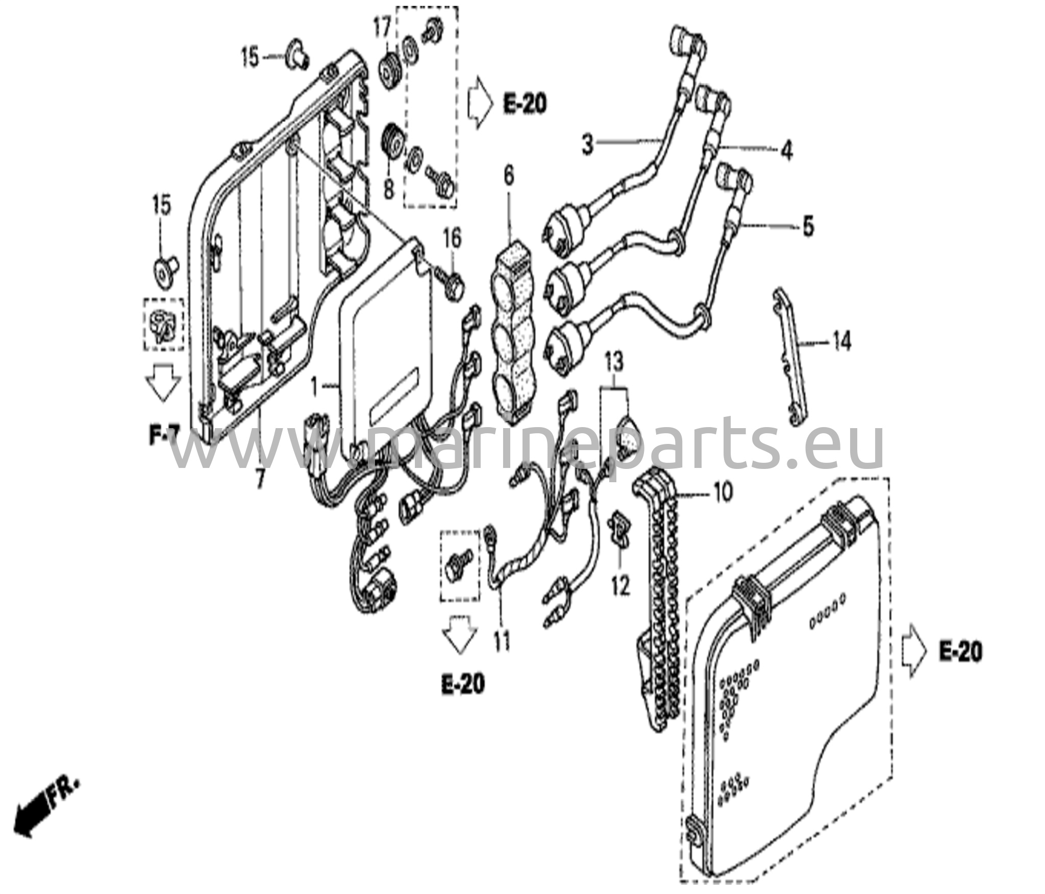 Sytytyspuola ja CD-yksikkö
