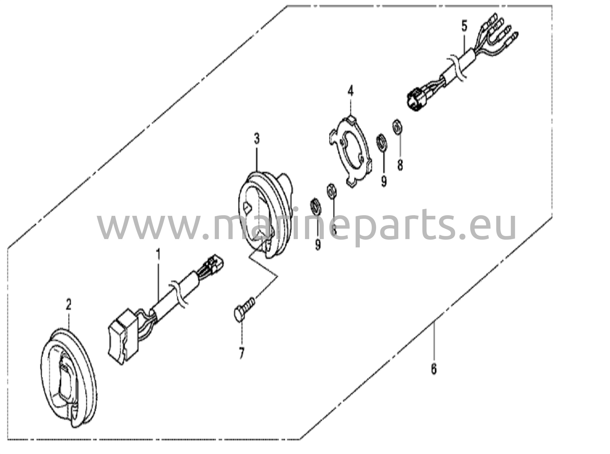 Trollingkontrollströmbrytare