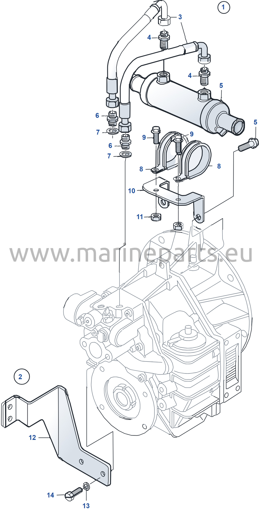 Connecting Components for HS45A-B