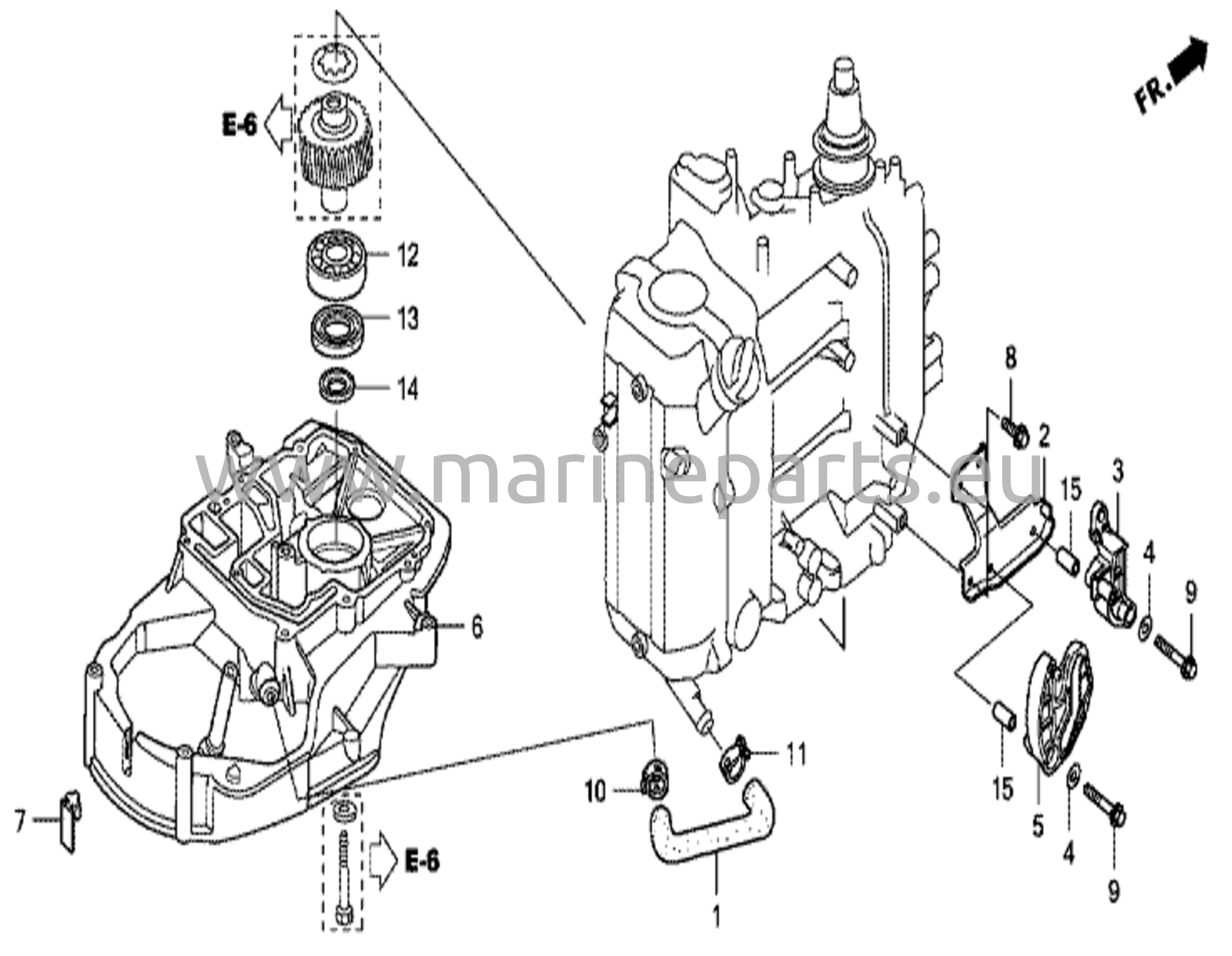 Peamine käigukasti korpus