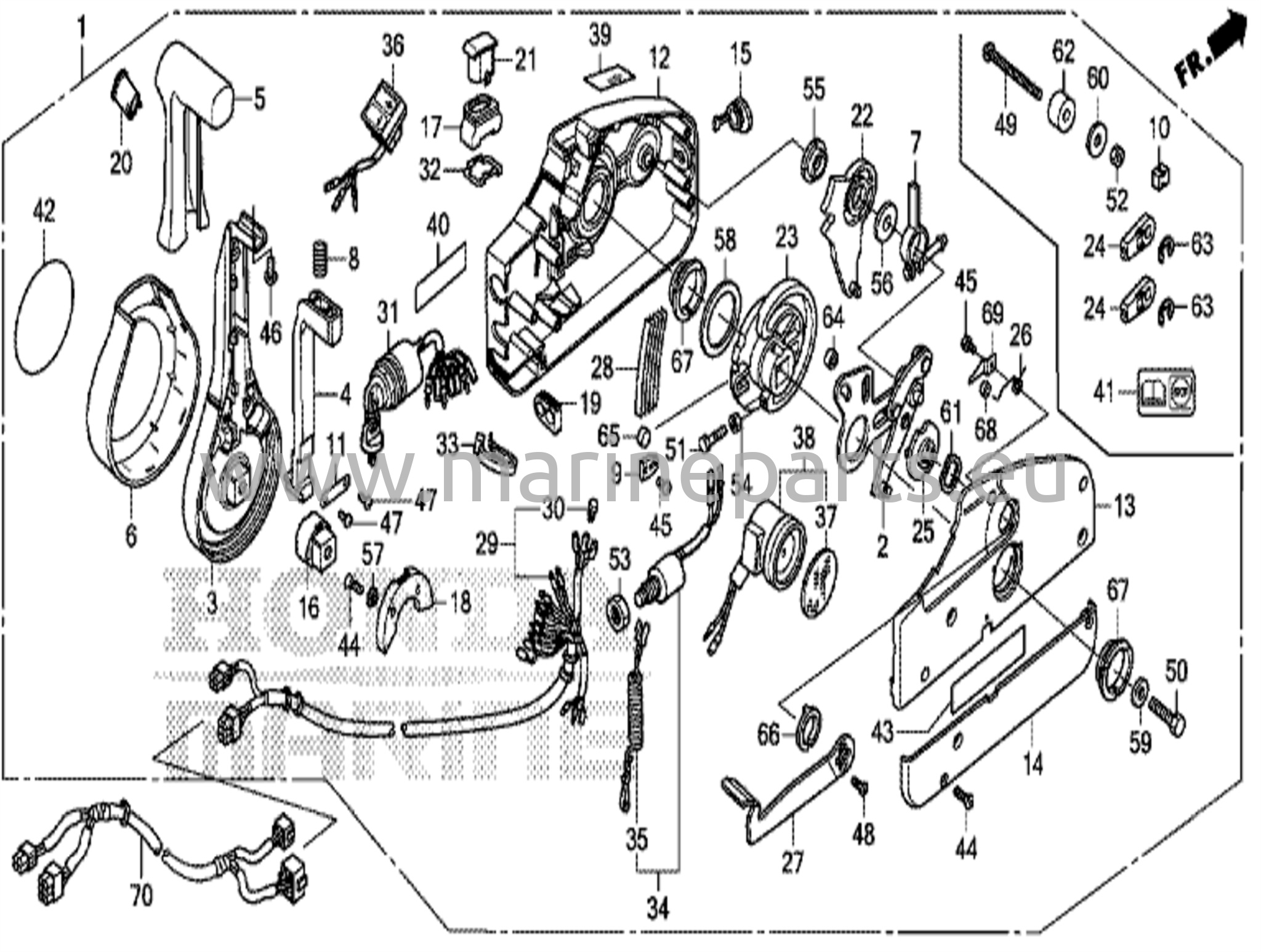 Kaugjuhtimispult (nhk mec) (käepideme kork = kroom)