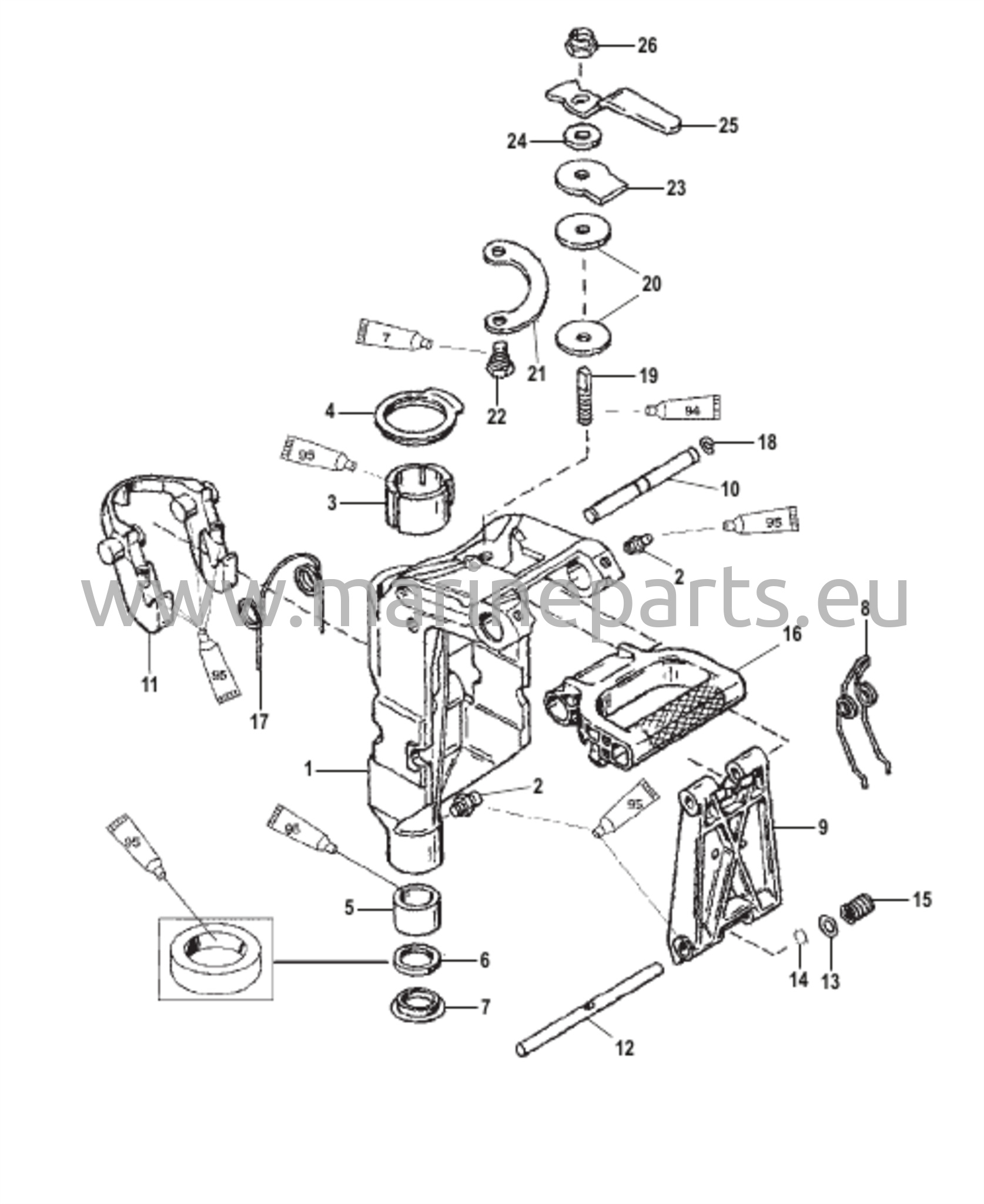 Kääntyvä kiinnike