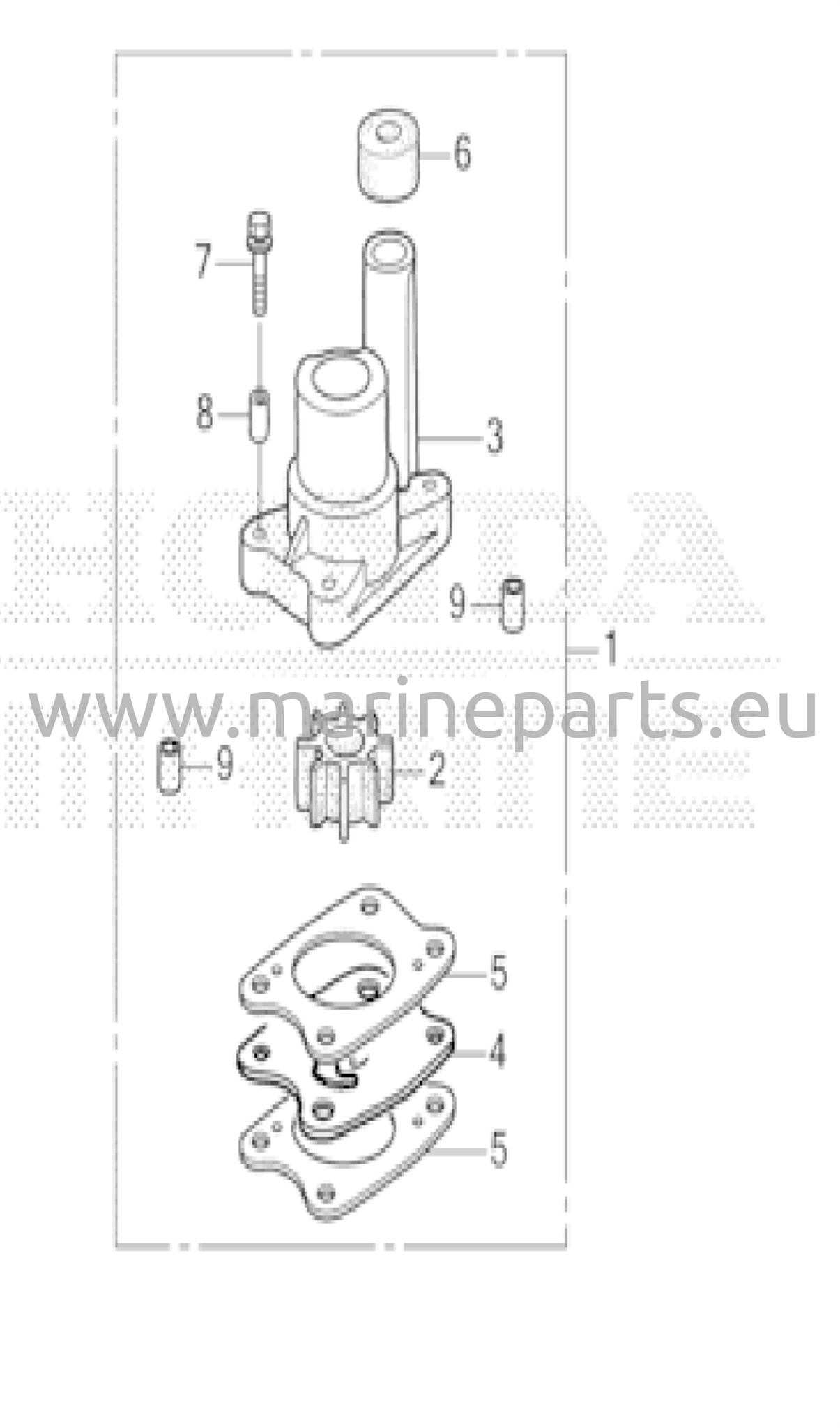 Repair kit, water pump