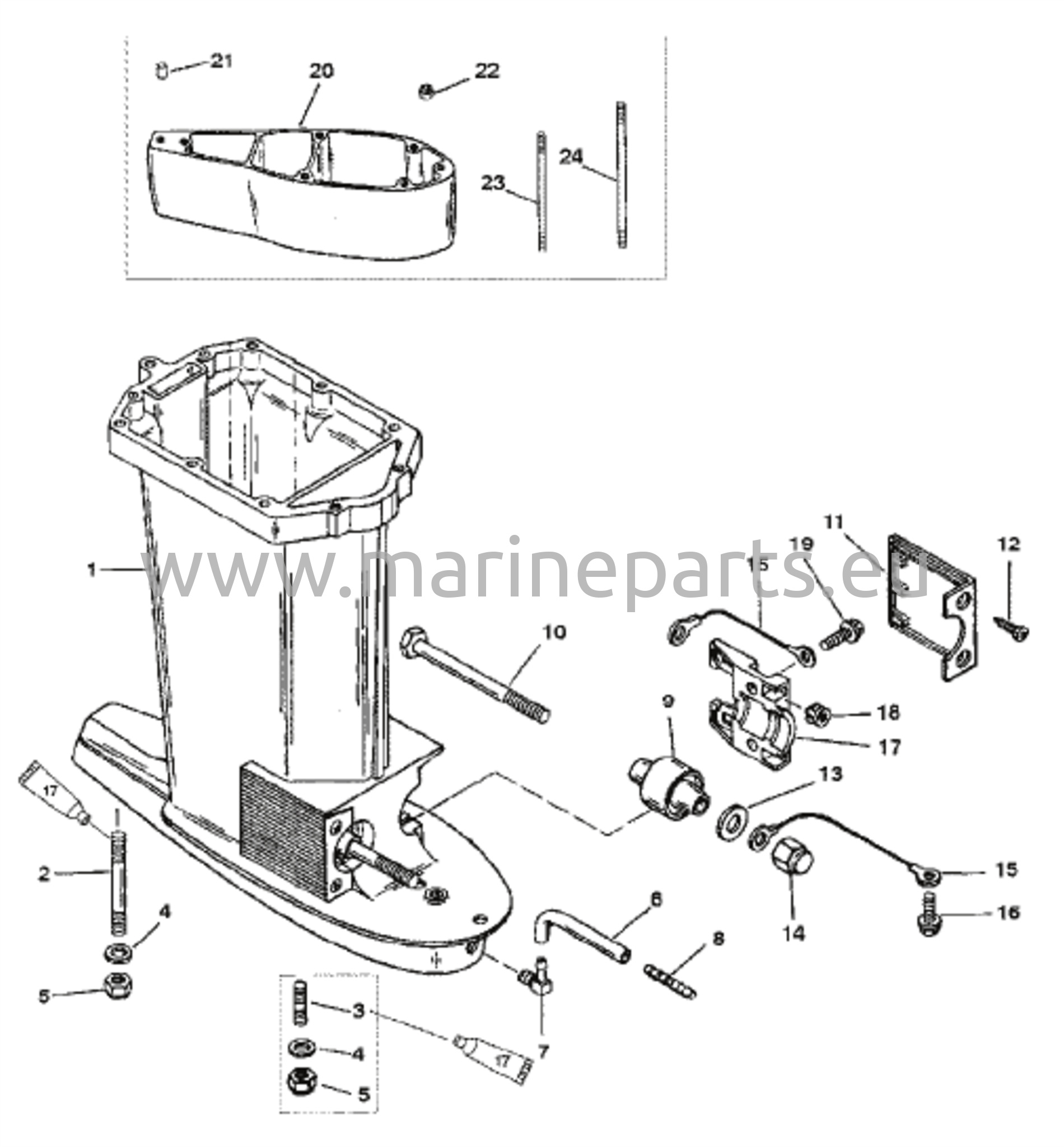 Voimansiirron akselikotelo (USA-0T800999/BEL-0P267999 ja sitä alemmat)