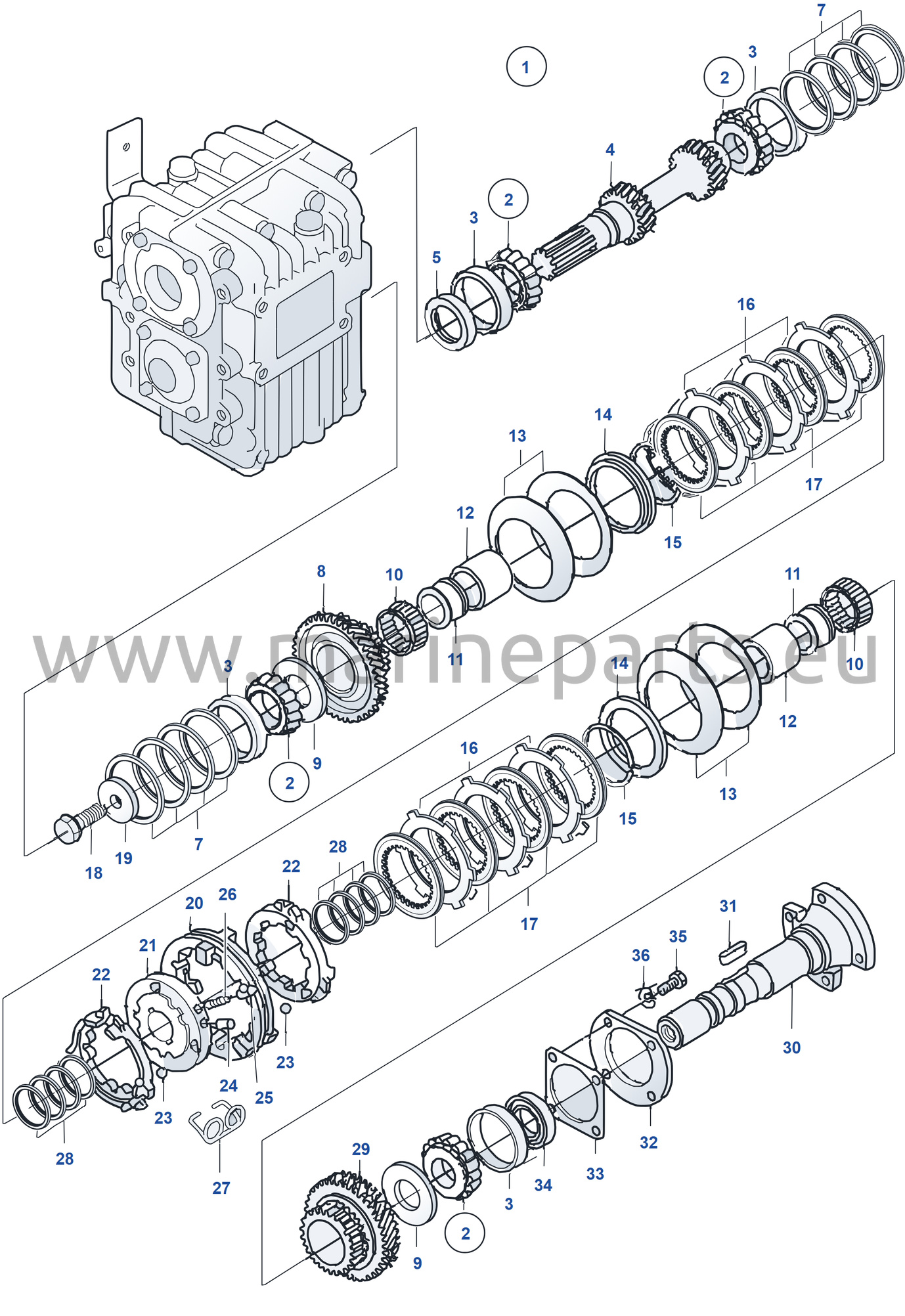 Backslag MS10L, detaljer: RATIO 2.35:1