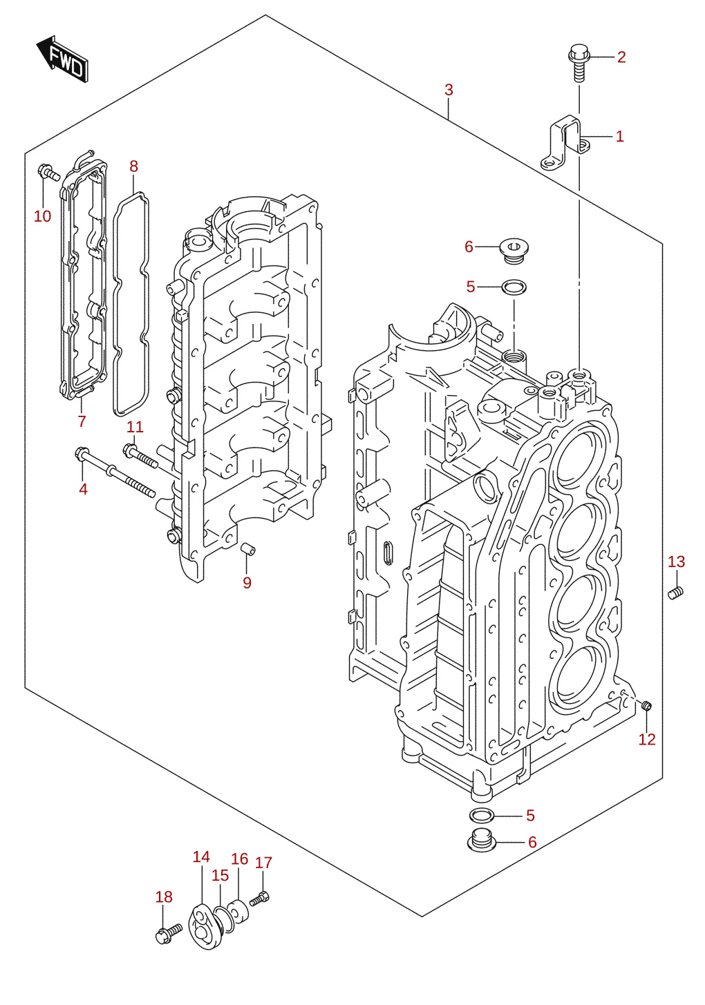 Cylinder block