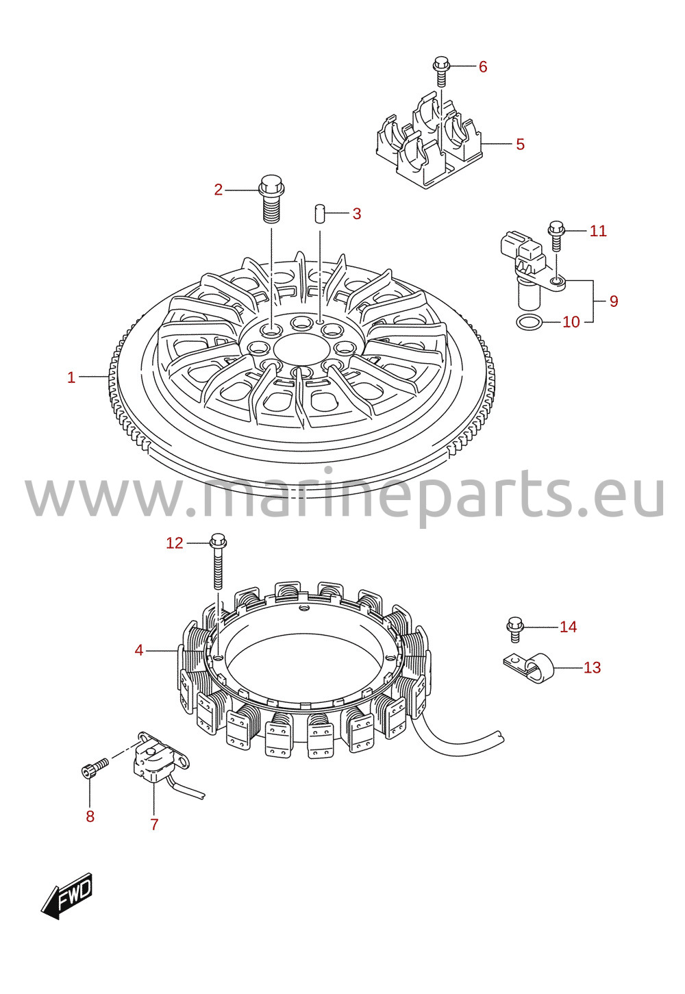 Magnet / generator (DF250)