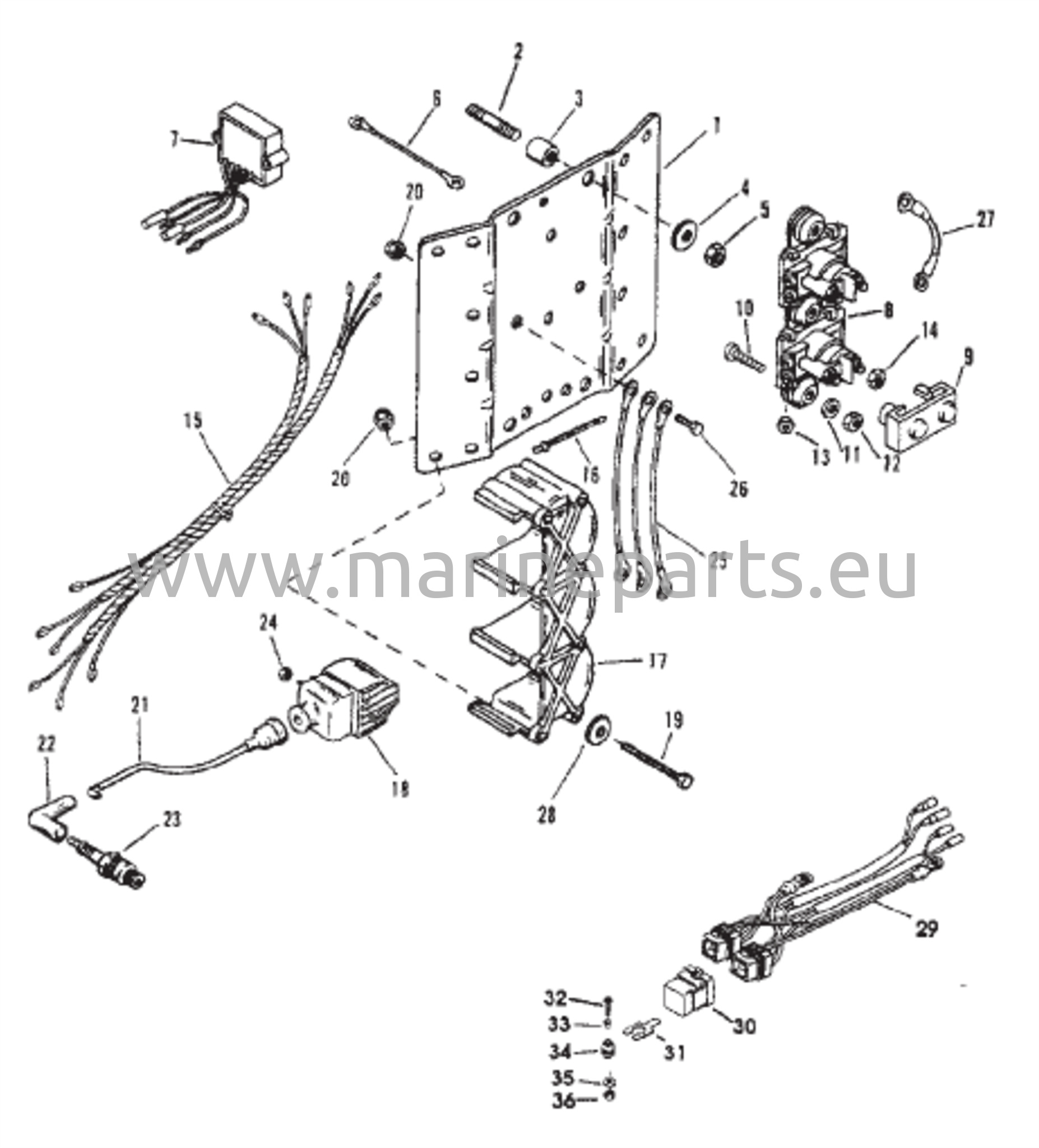 Sytytyspuola / Jännitteensäädin