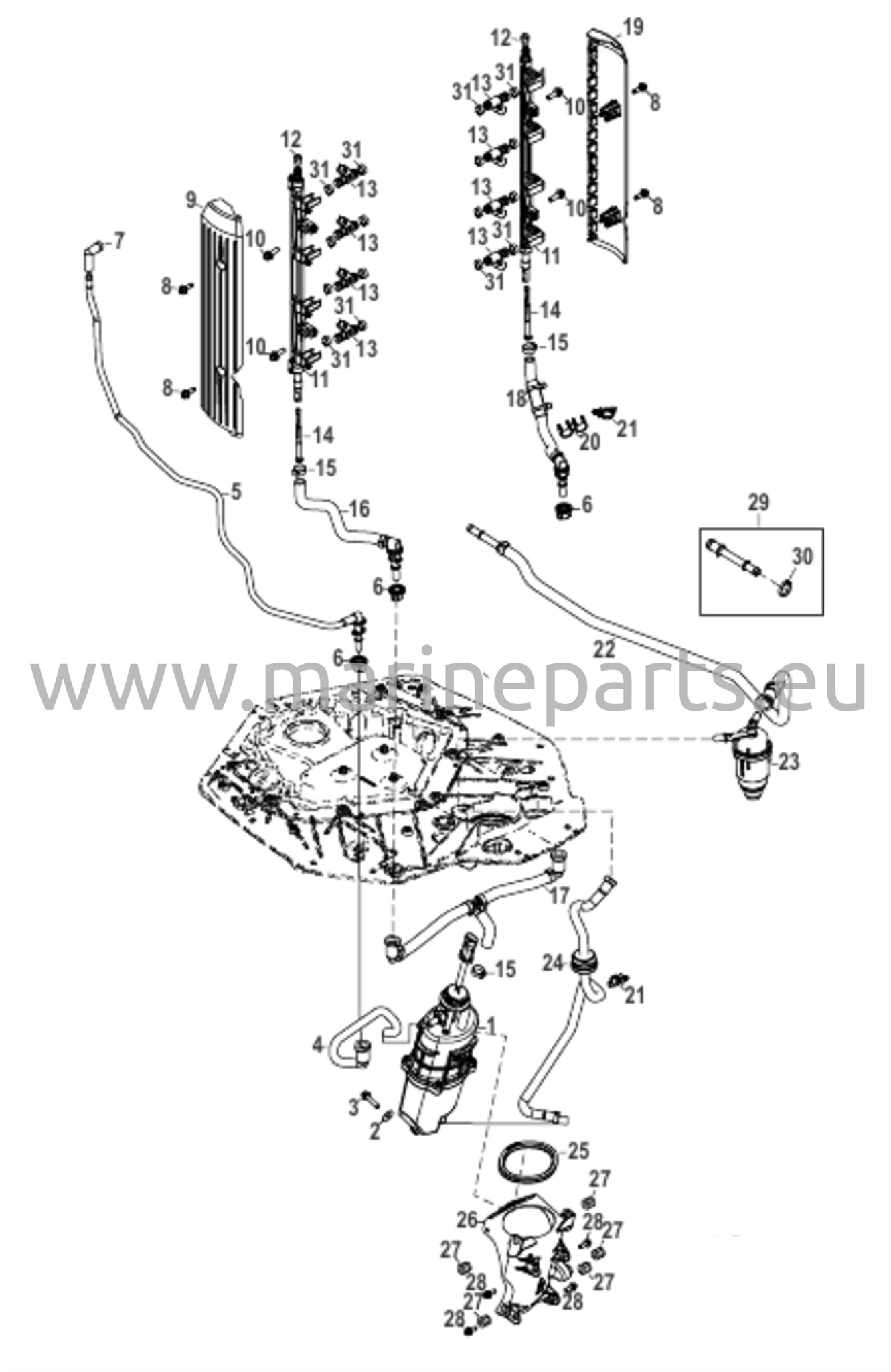Polttoainejärjestelmä
