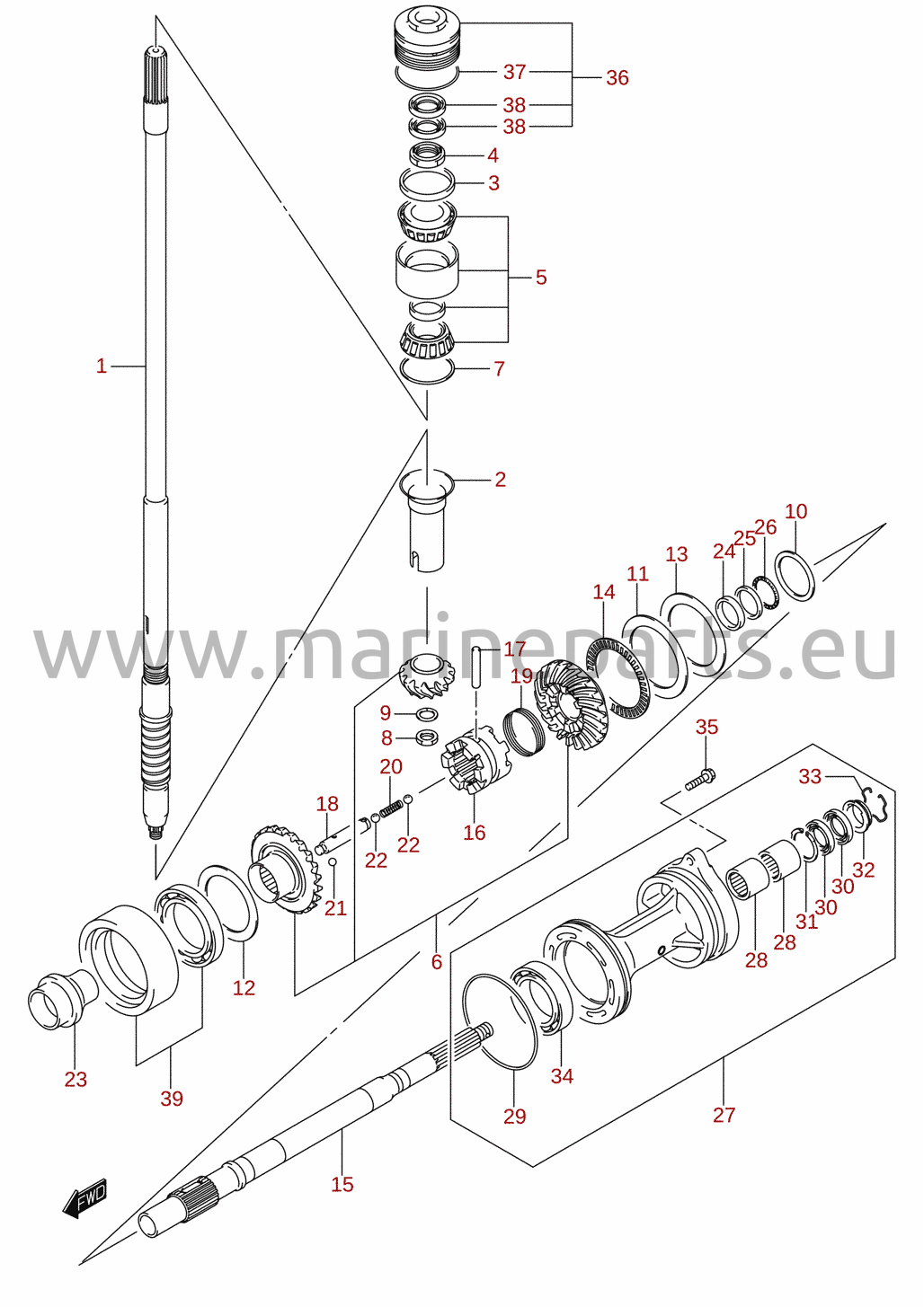 Transmission (DF150Z)