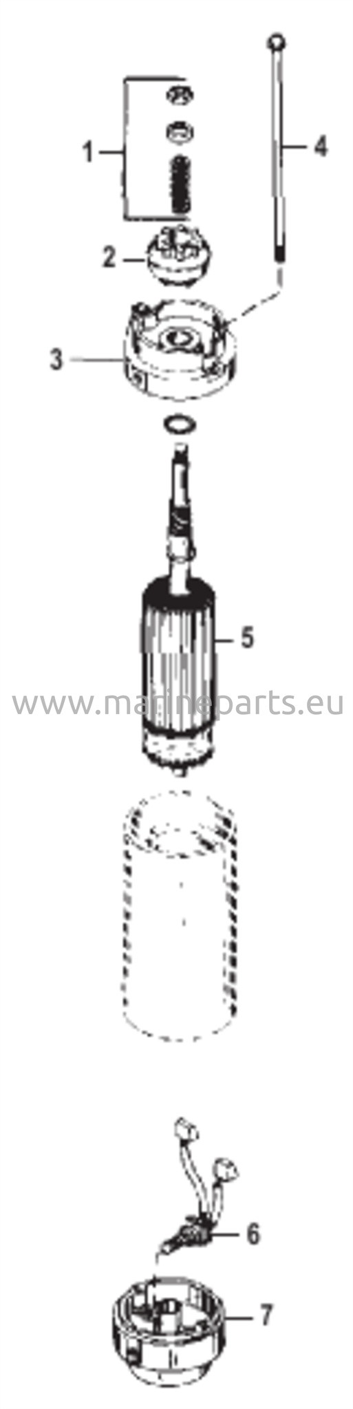 Sähkömoottori käynnistimeen