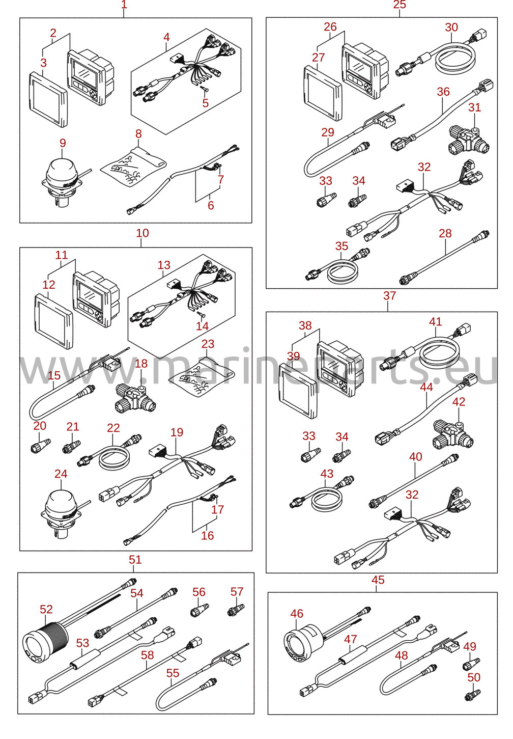 Instrument (2) (DF150T, DF150Z, DF175T, DF175Z) (optional)