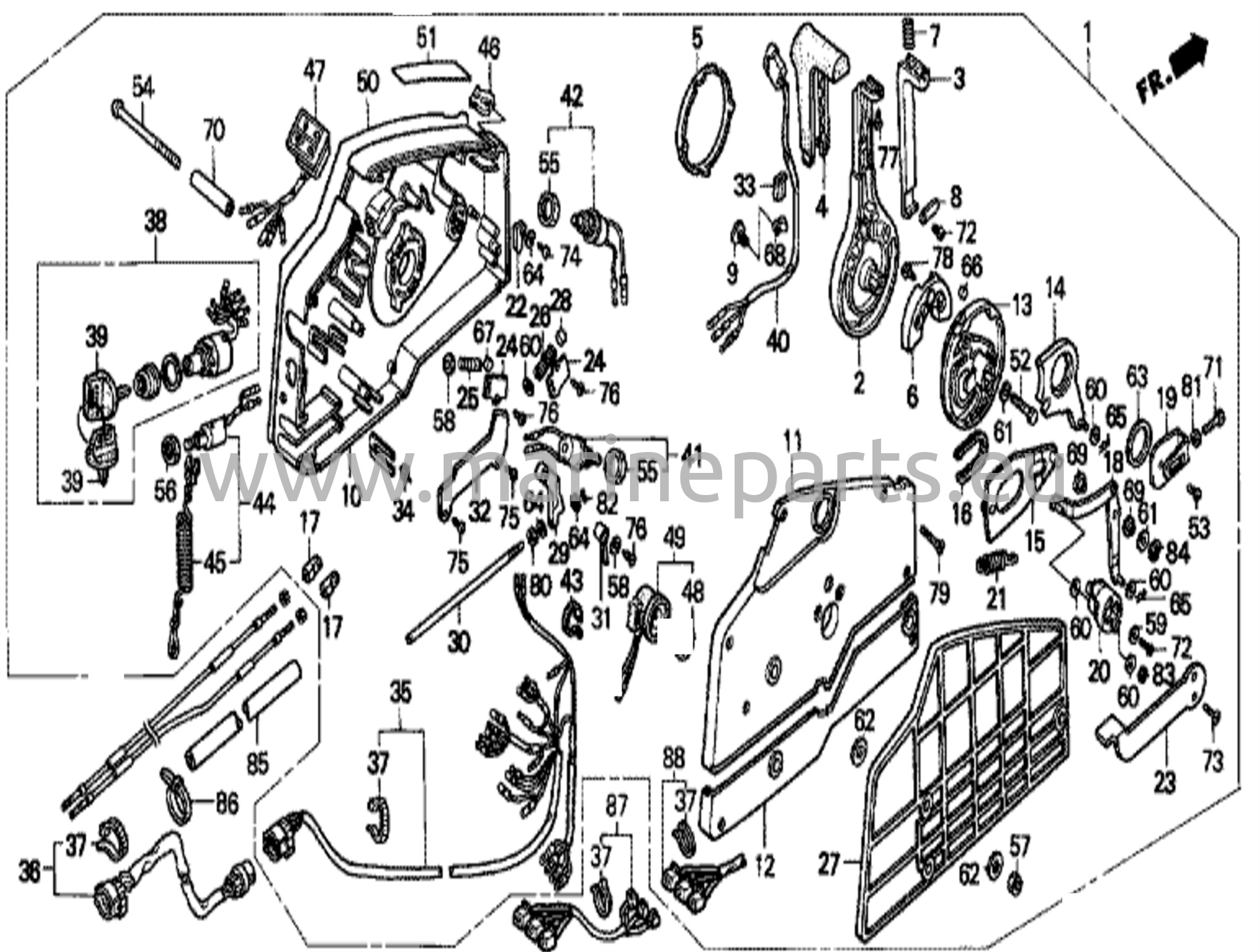 Kaukosäädin (sivukiinnitys)
