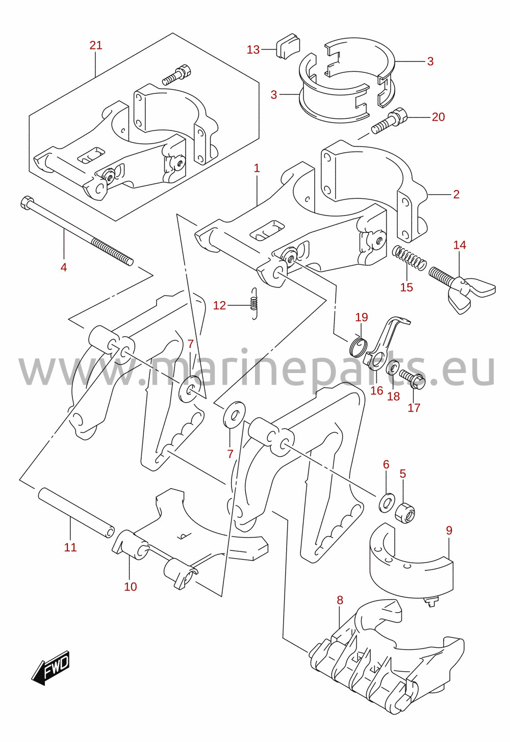 Swivel bracket
