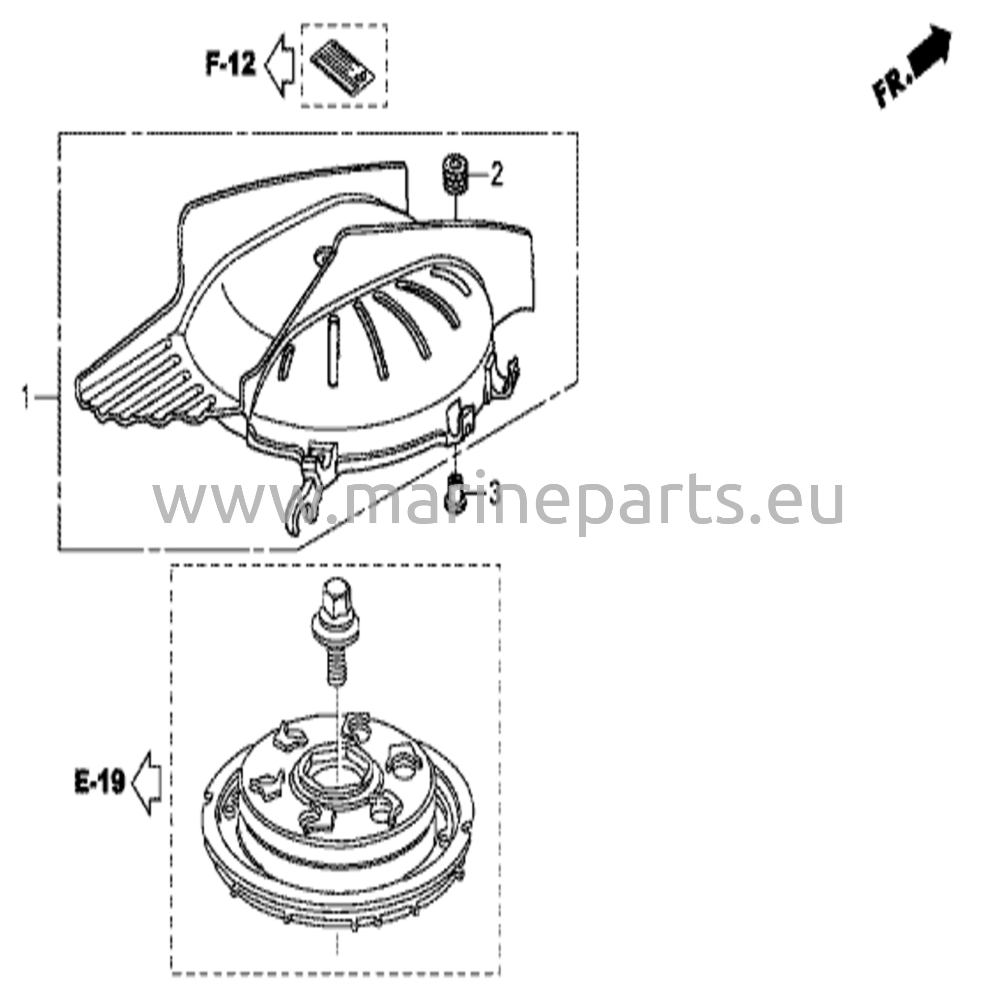 A.C. generaattorin suojus