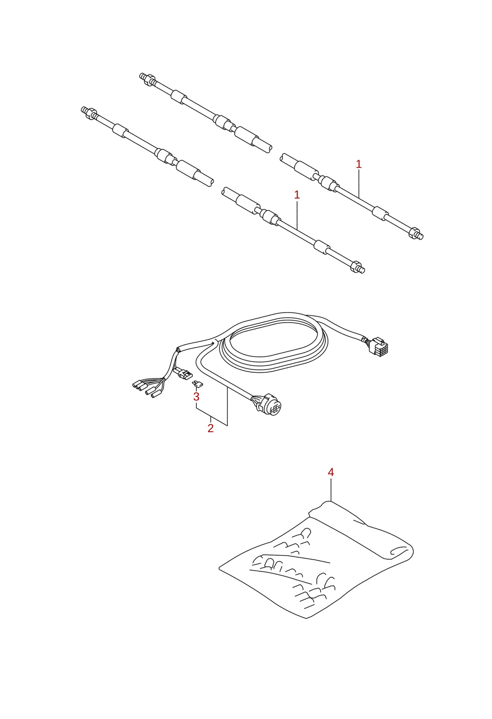 Câble de commande à distance (DF8A, DF9.9A) (en option)