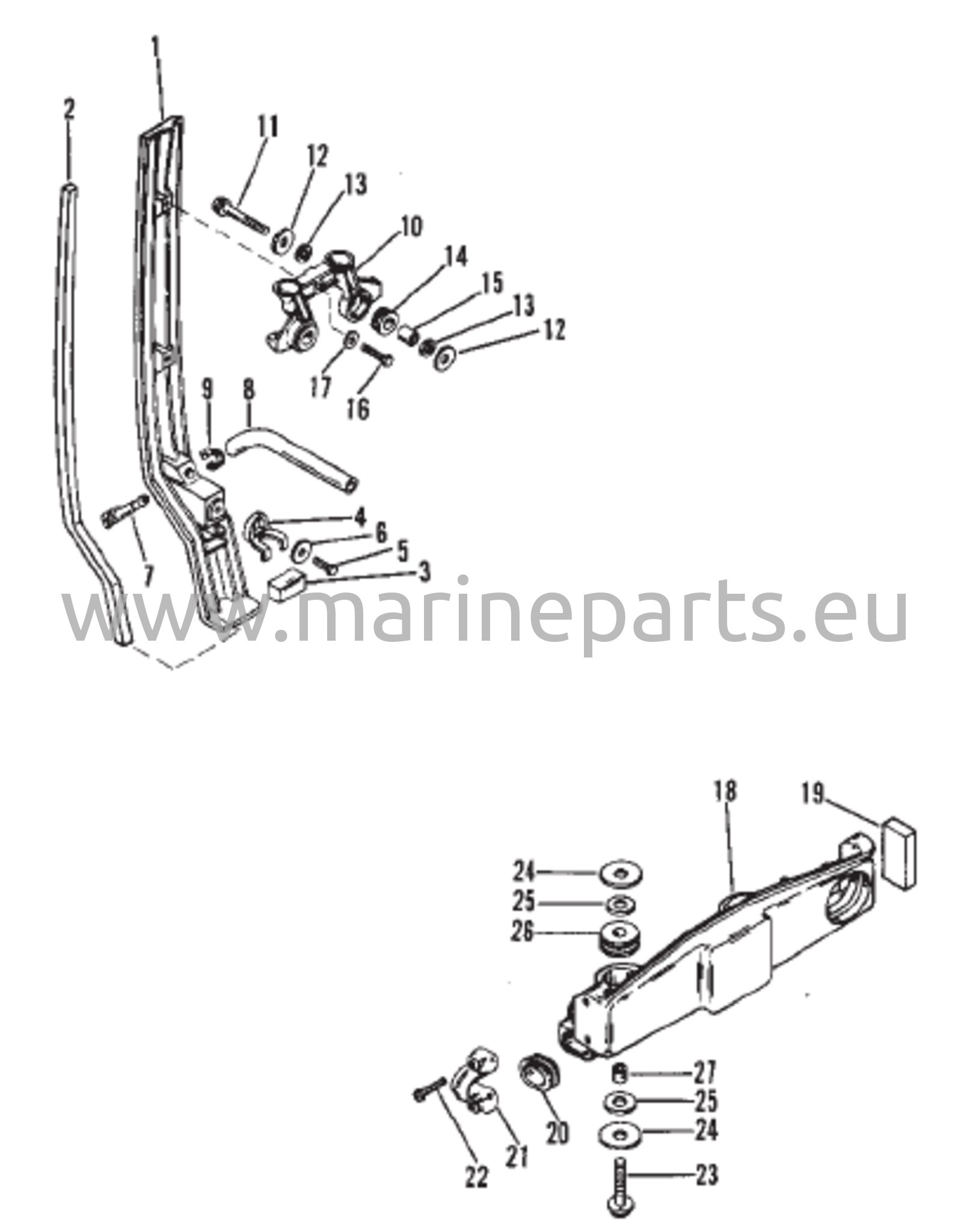 Kattotelineen kiinnitystelineet