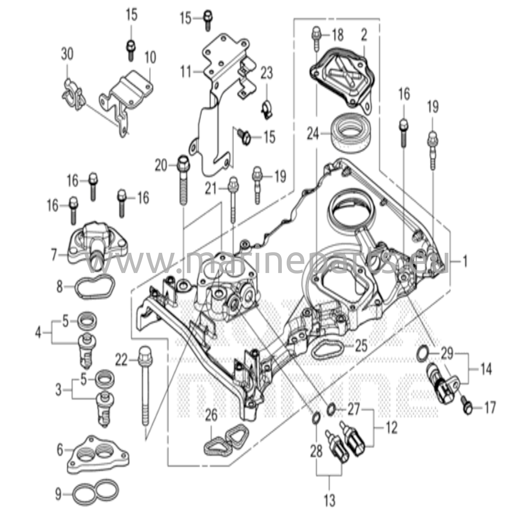 Ketjukotelo/termostaatti