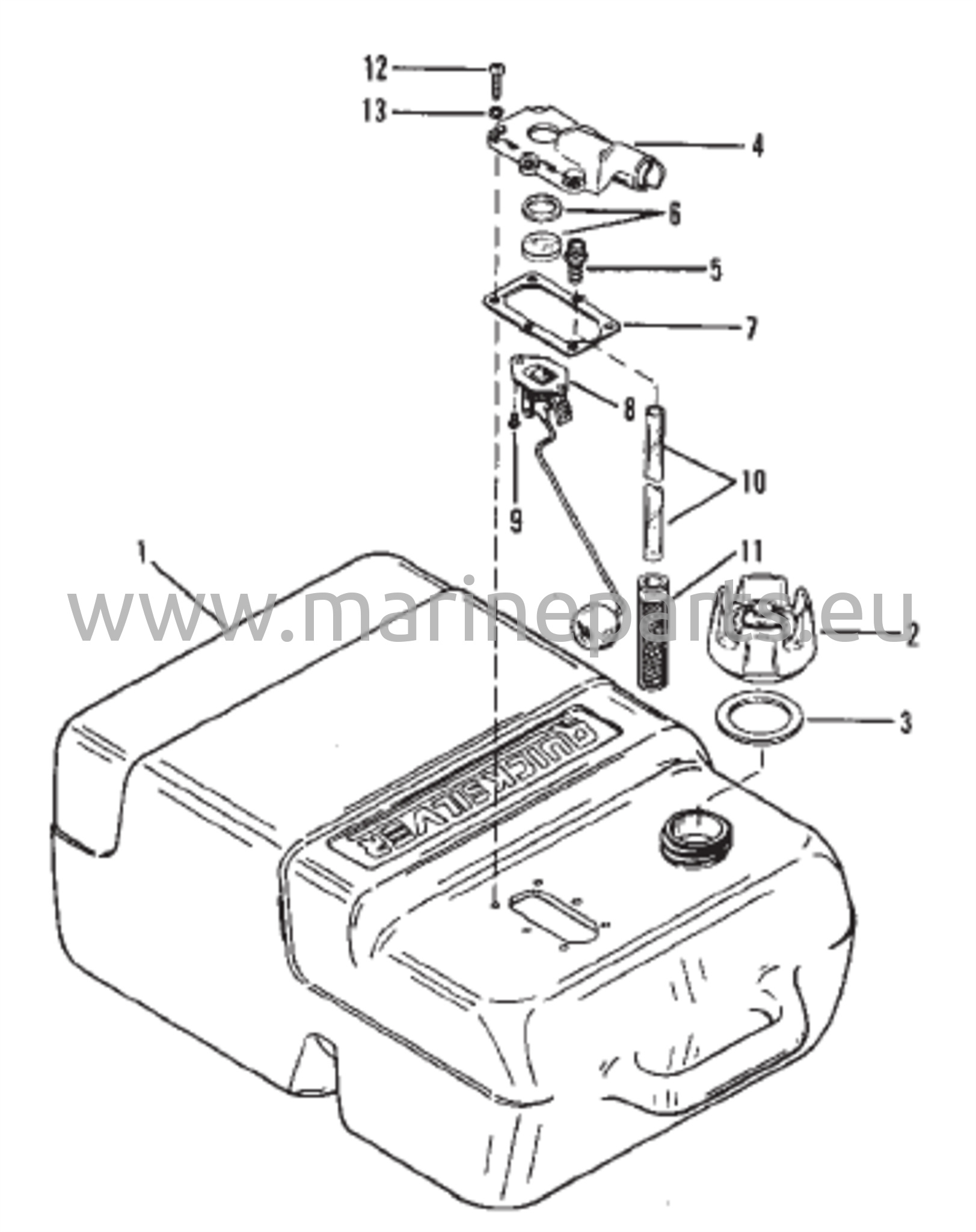 Fuel tank (plastic)