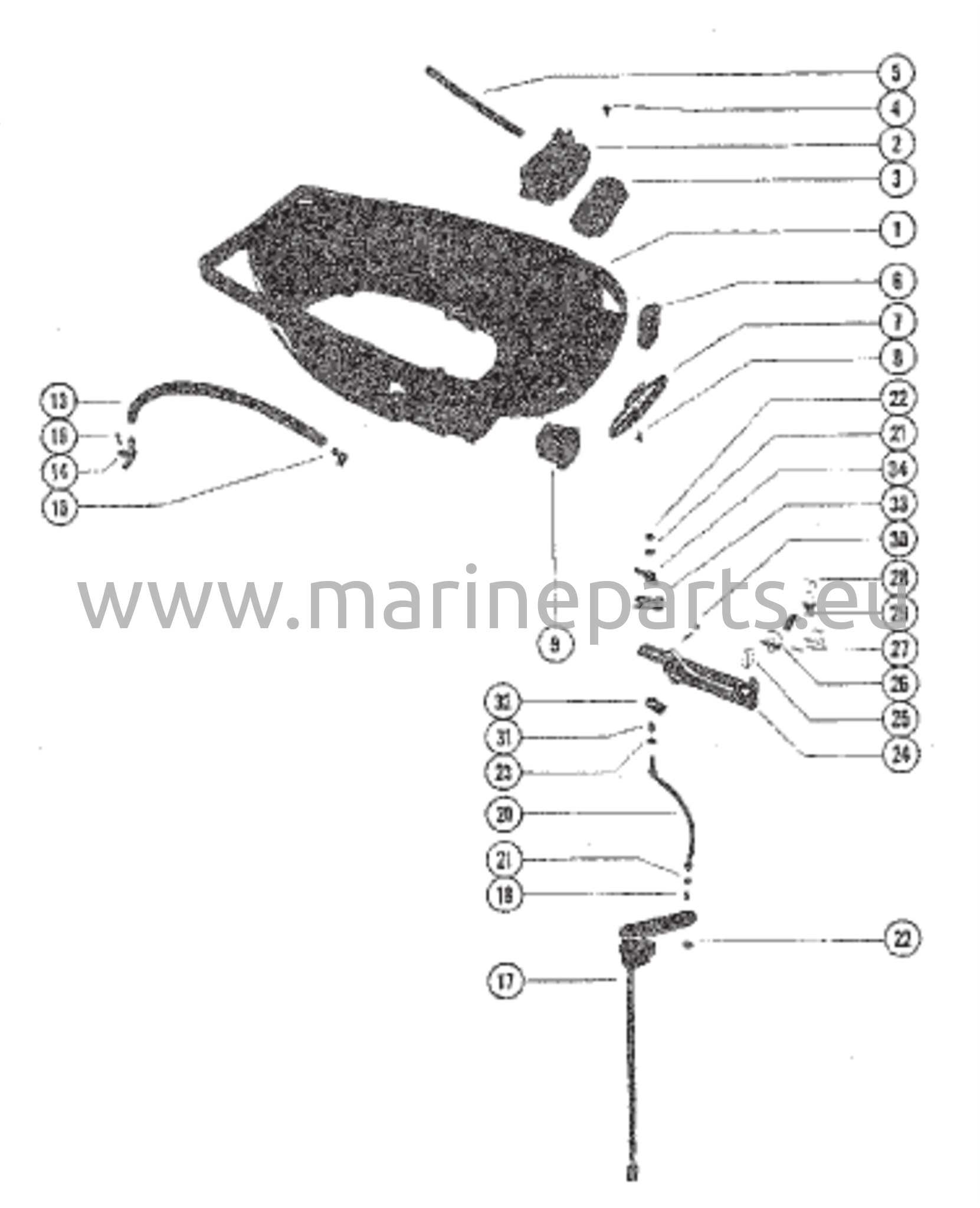 Alakoppa ja vaihteensiirtoyhdistelmä