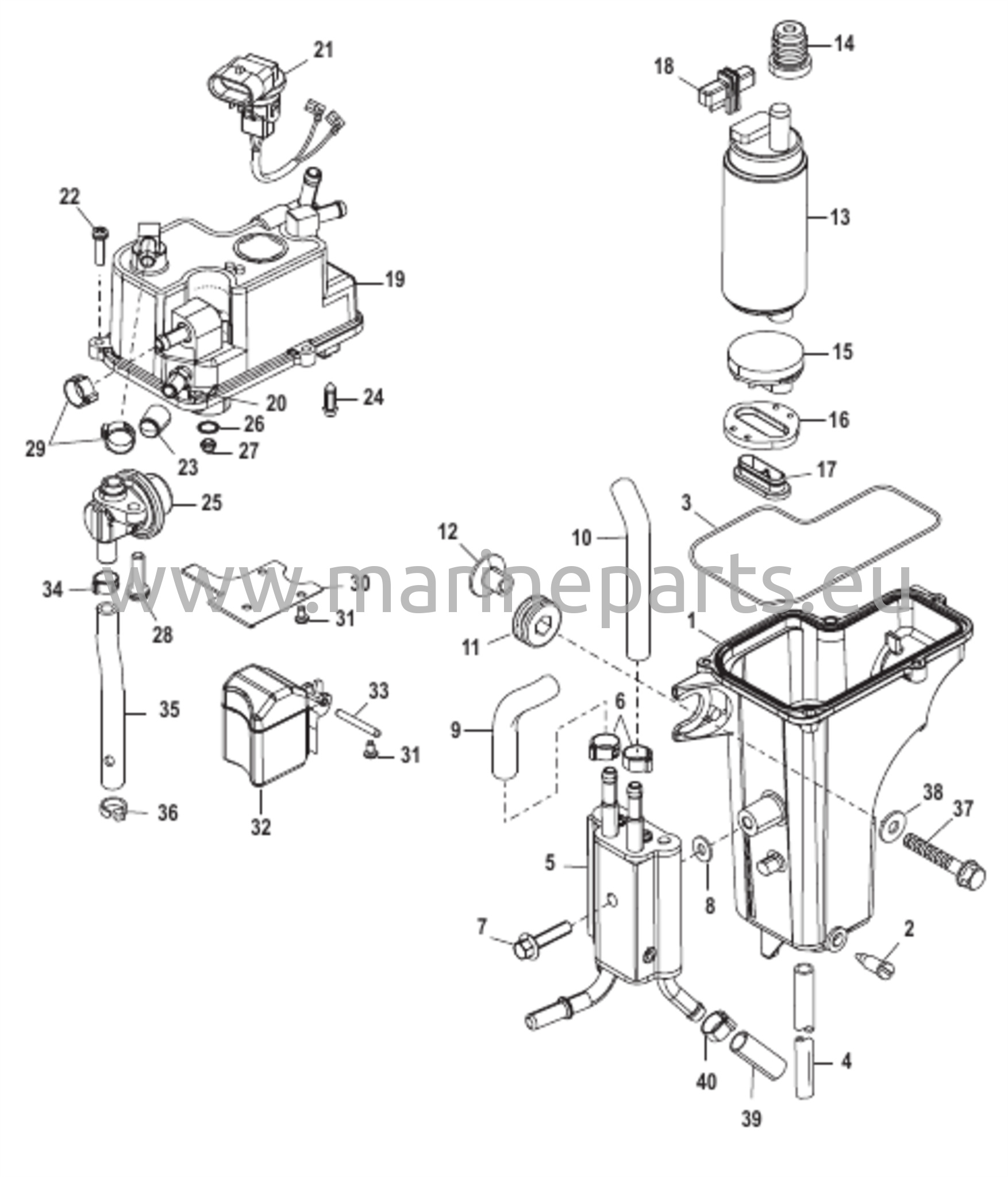 Höyryn erotin (USA-1B036614/BEL-0P340242 ja uudemmat)