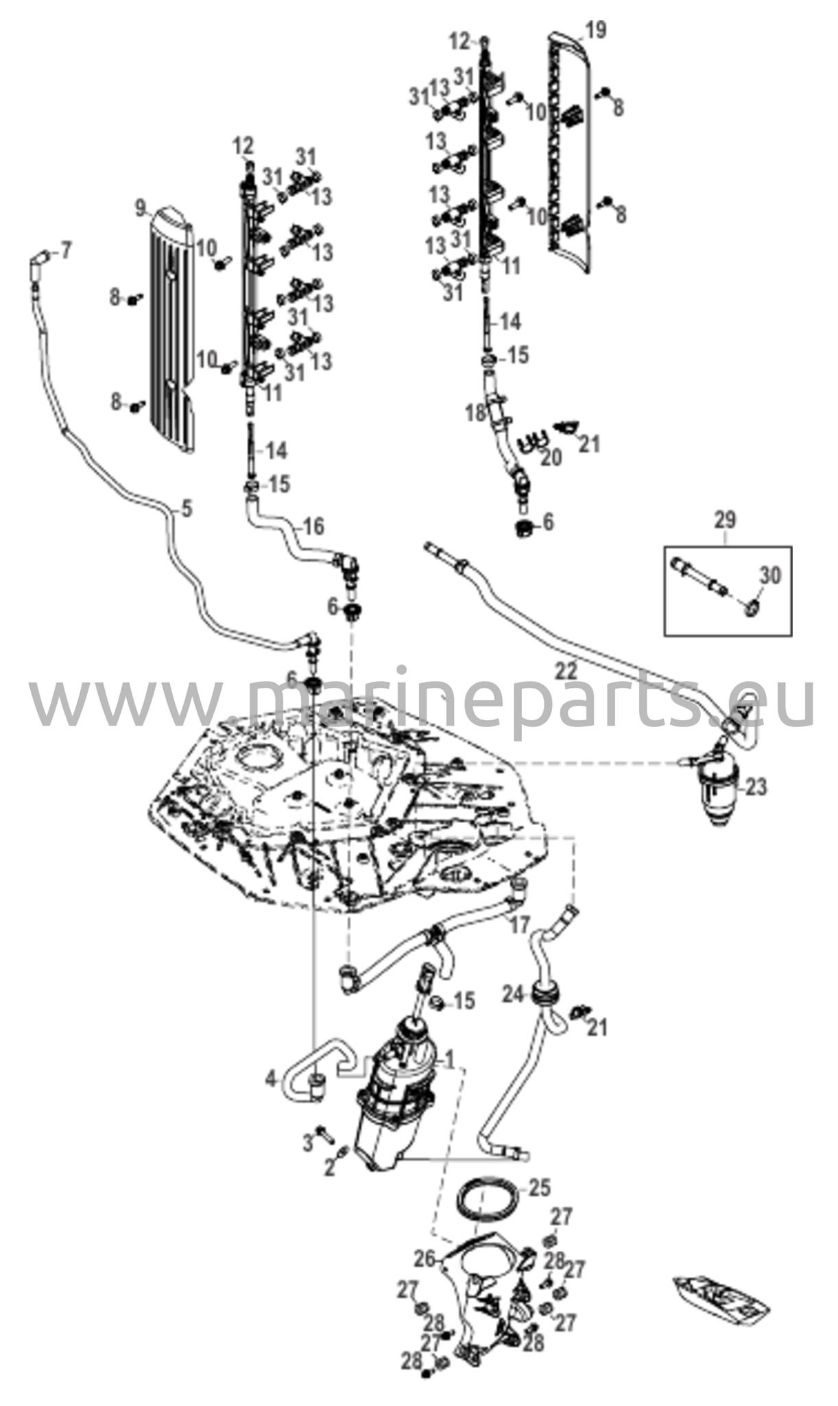 Polttoainejärjestelmä