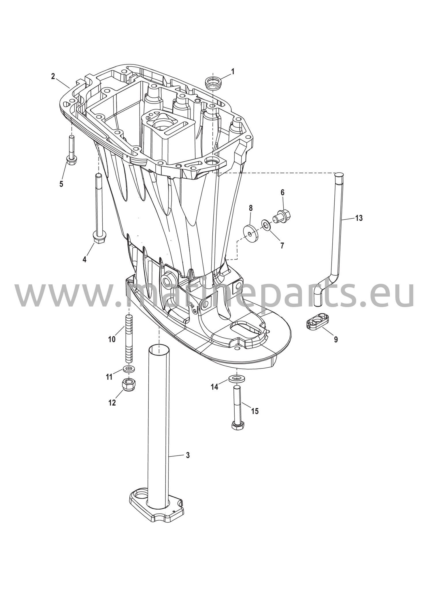 Driveshaft Housing (Short) 