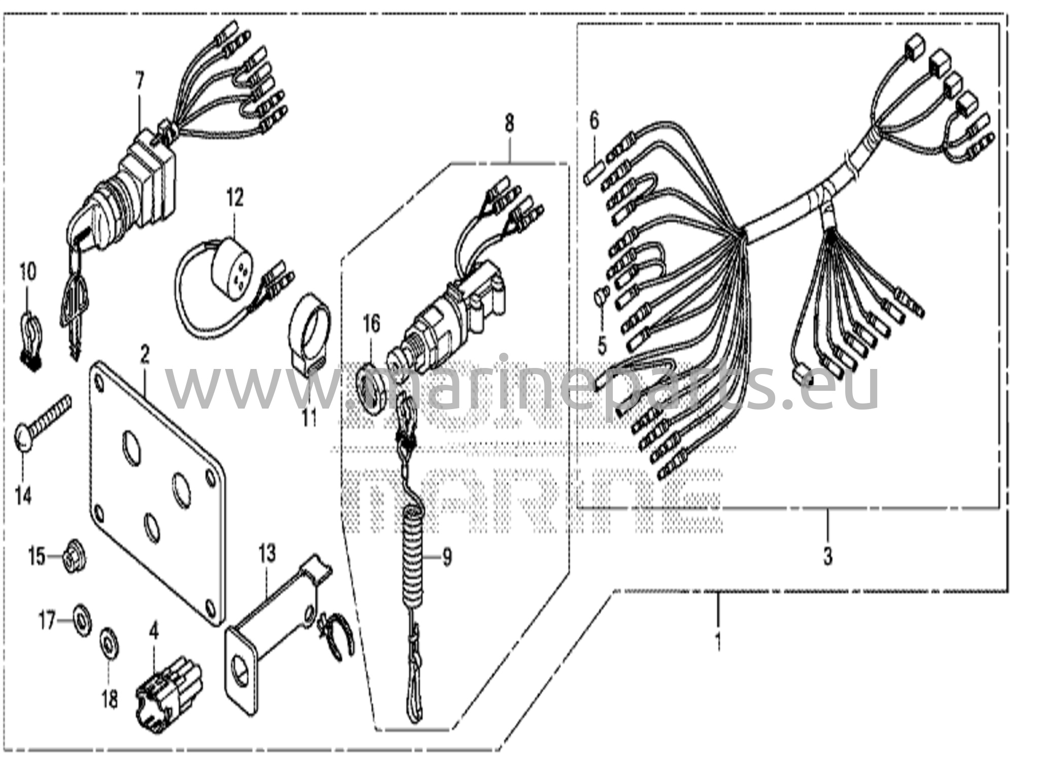 Kytkinpaneelin sarja (4)