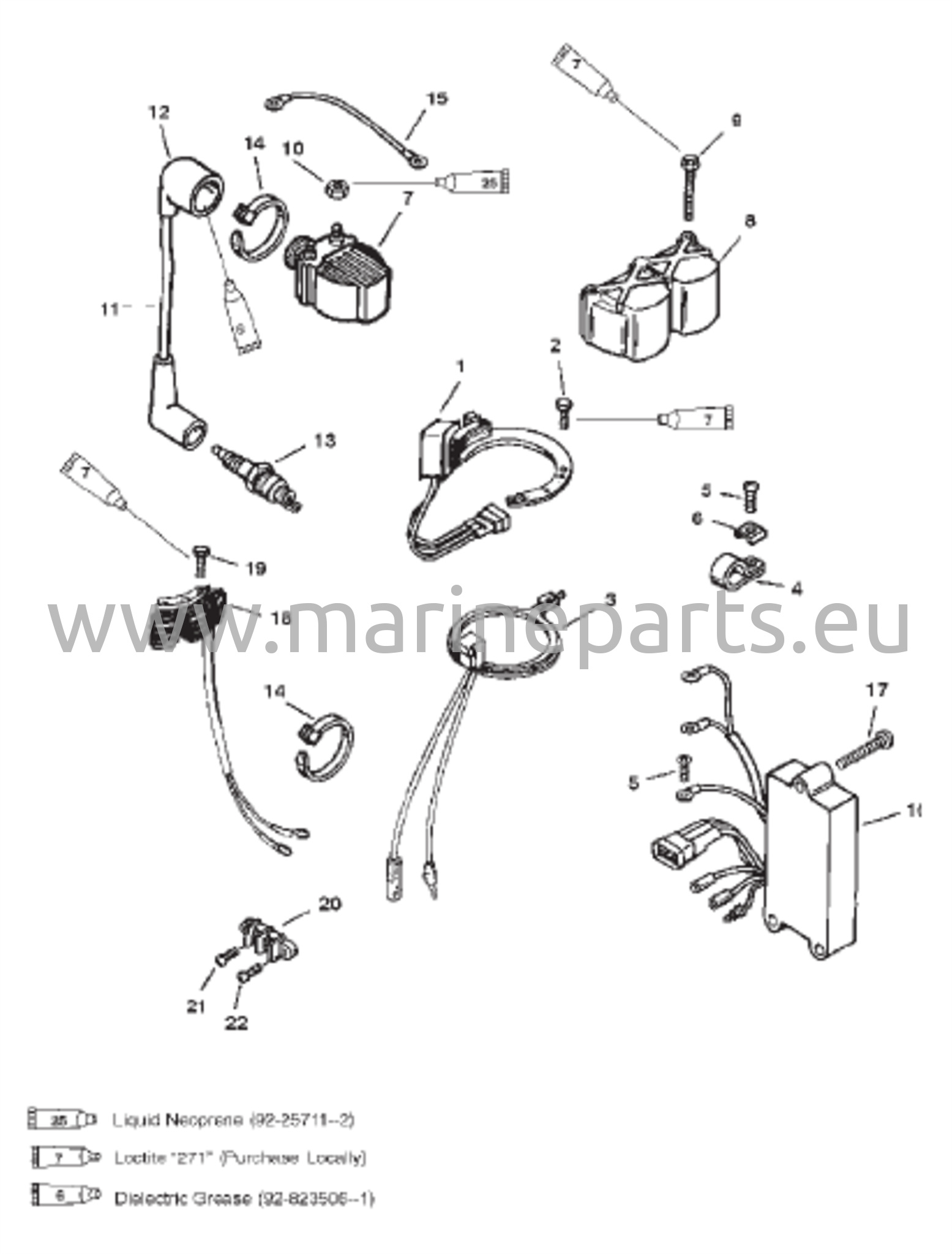 Sytytys/Sähkökomponentit