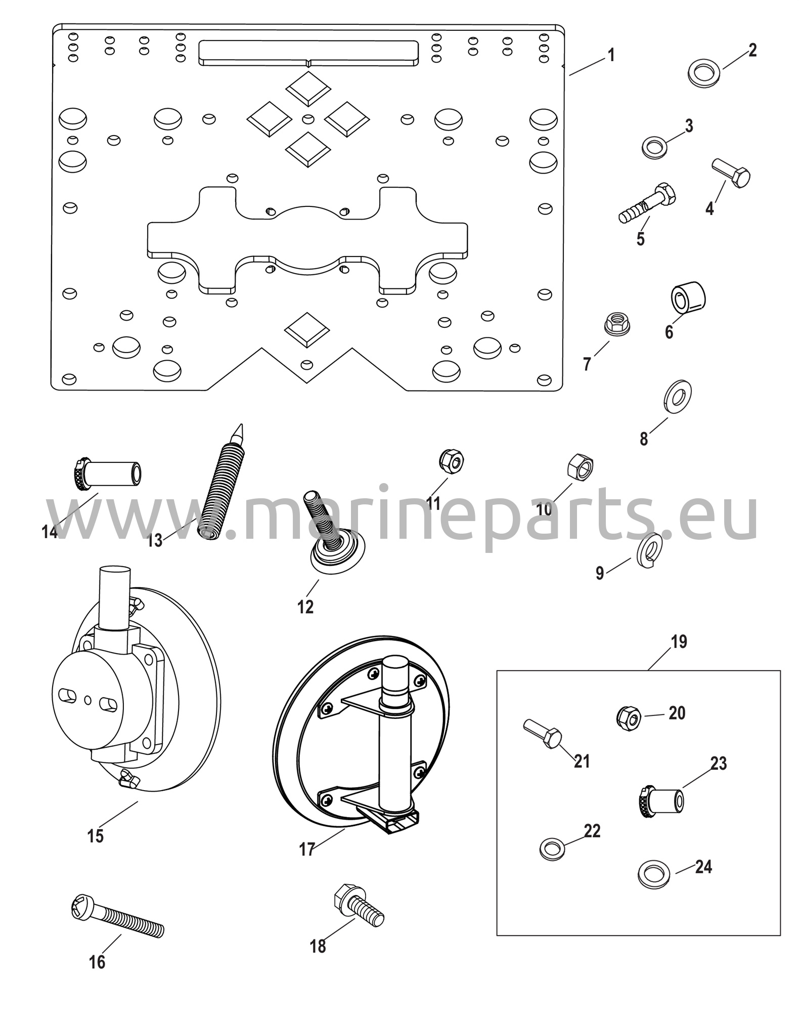 Työkalut Poran kiinnike
