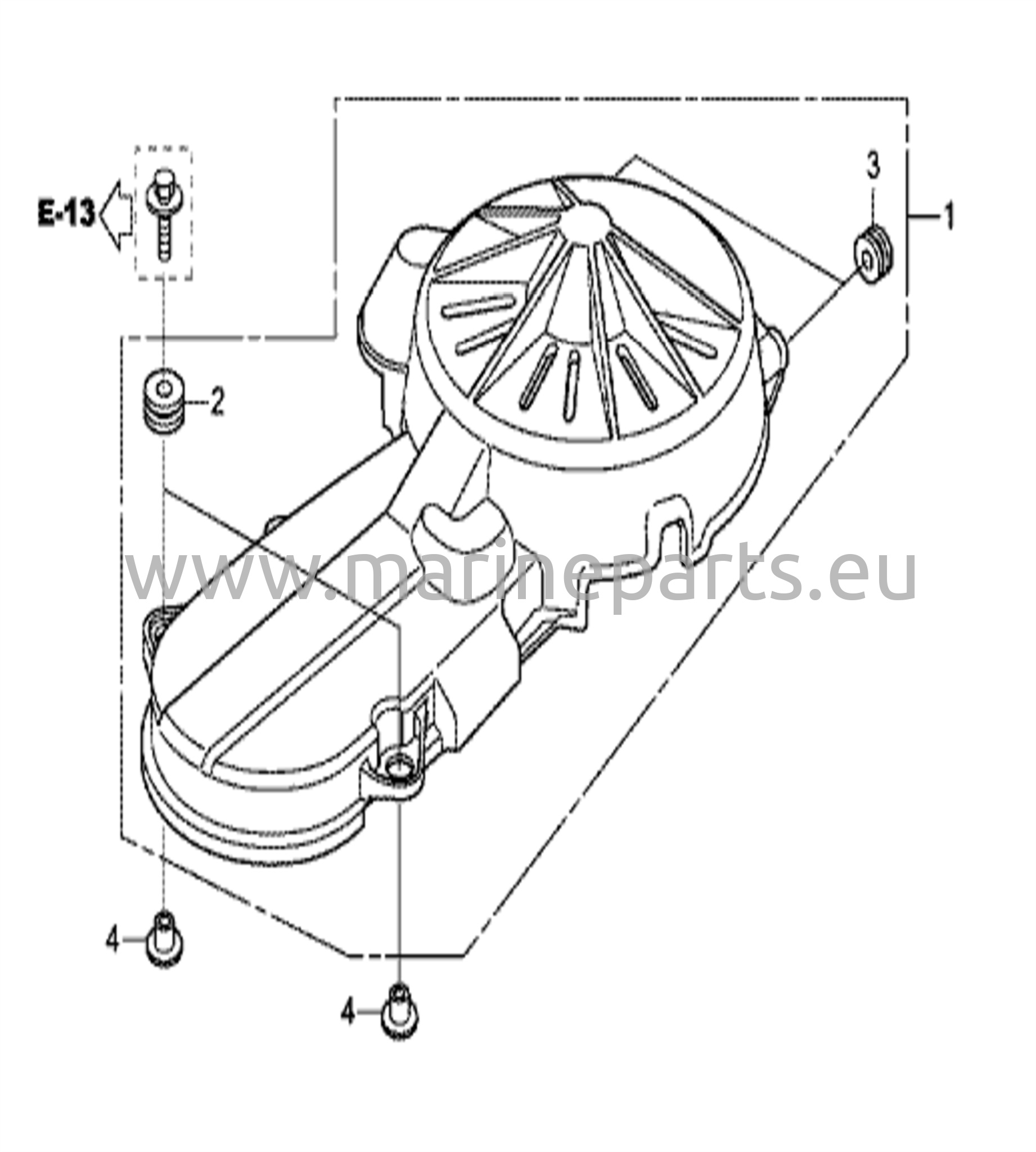 A.C. generaattorin suojus