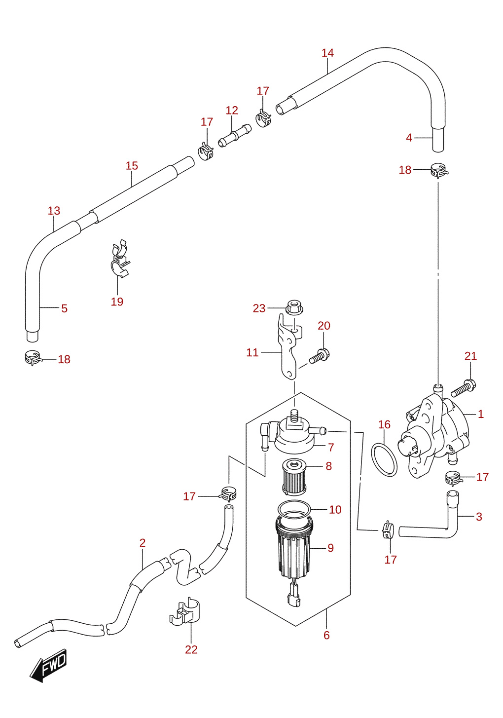 Fuel pump (DF200AP)