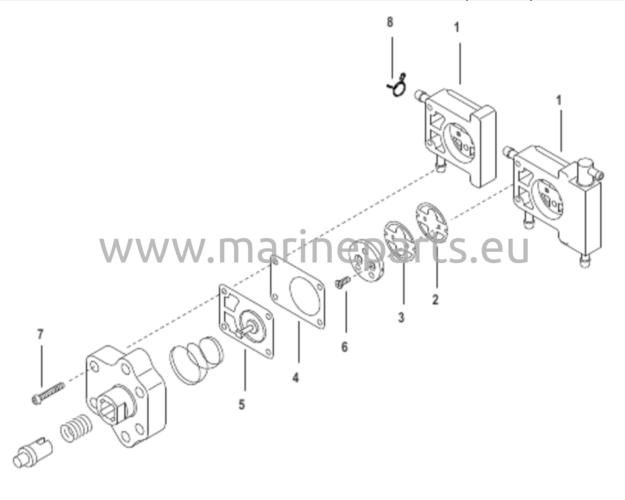 Bränslepumpskomponenter