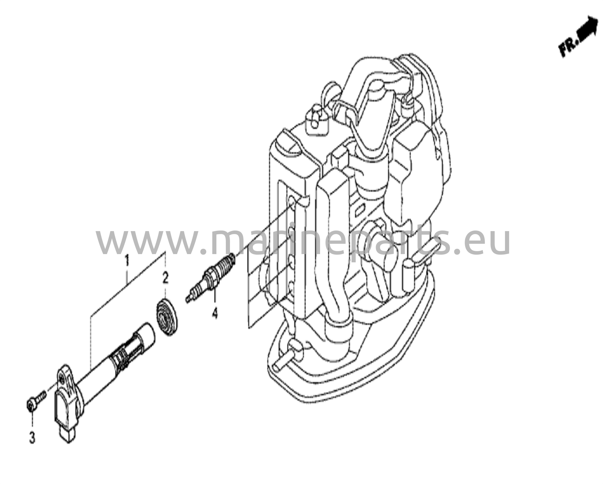 Tändspole/tändstift