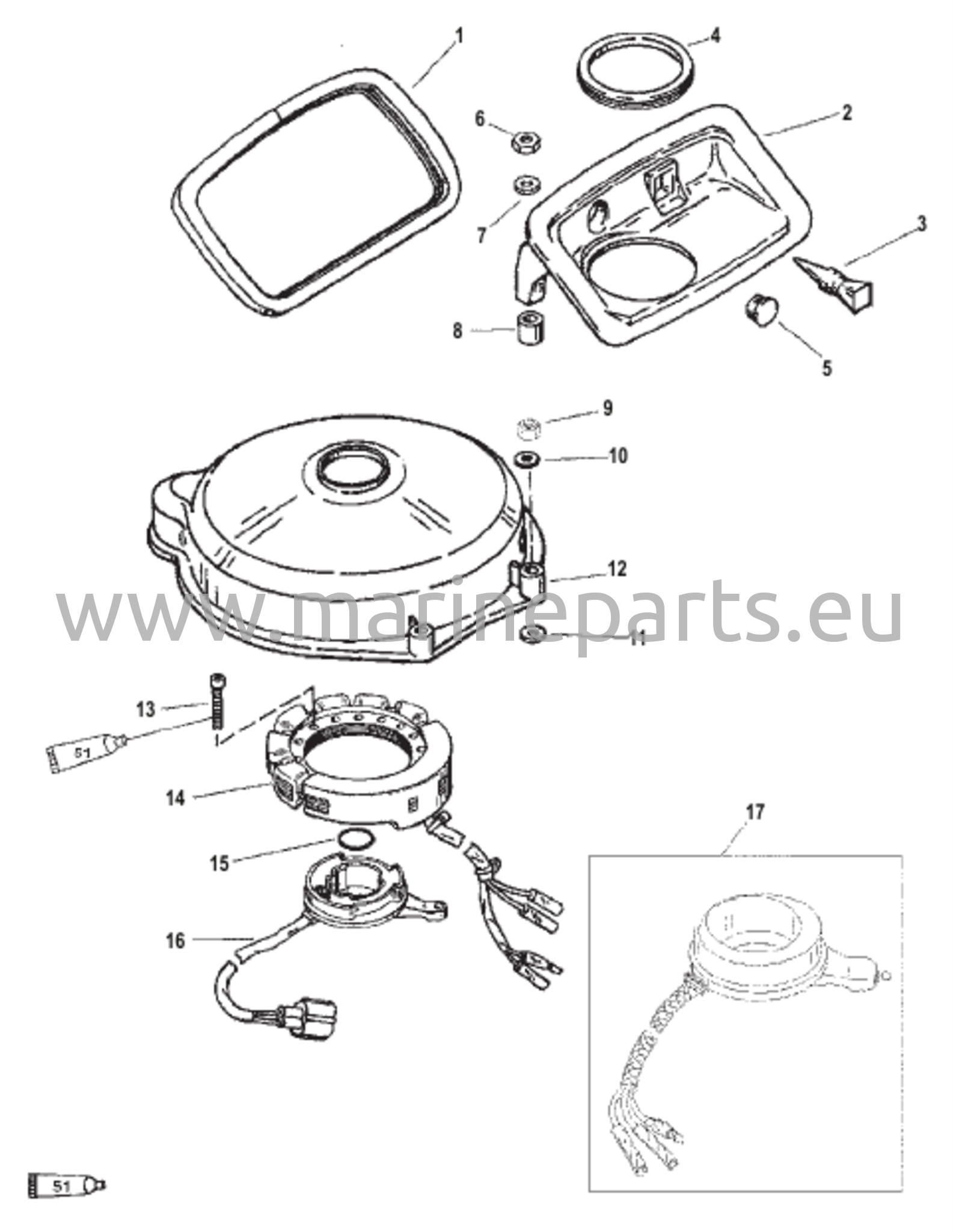 Staattori / Laukaisin (Sähkömallit)