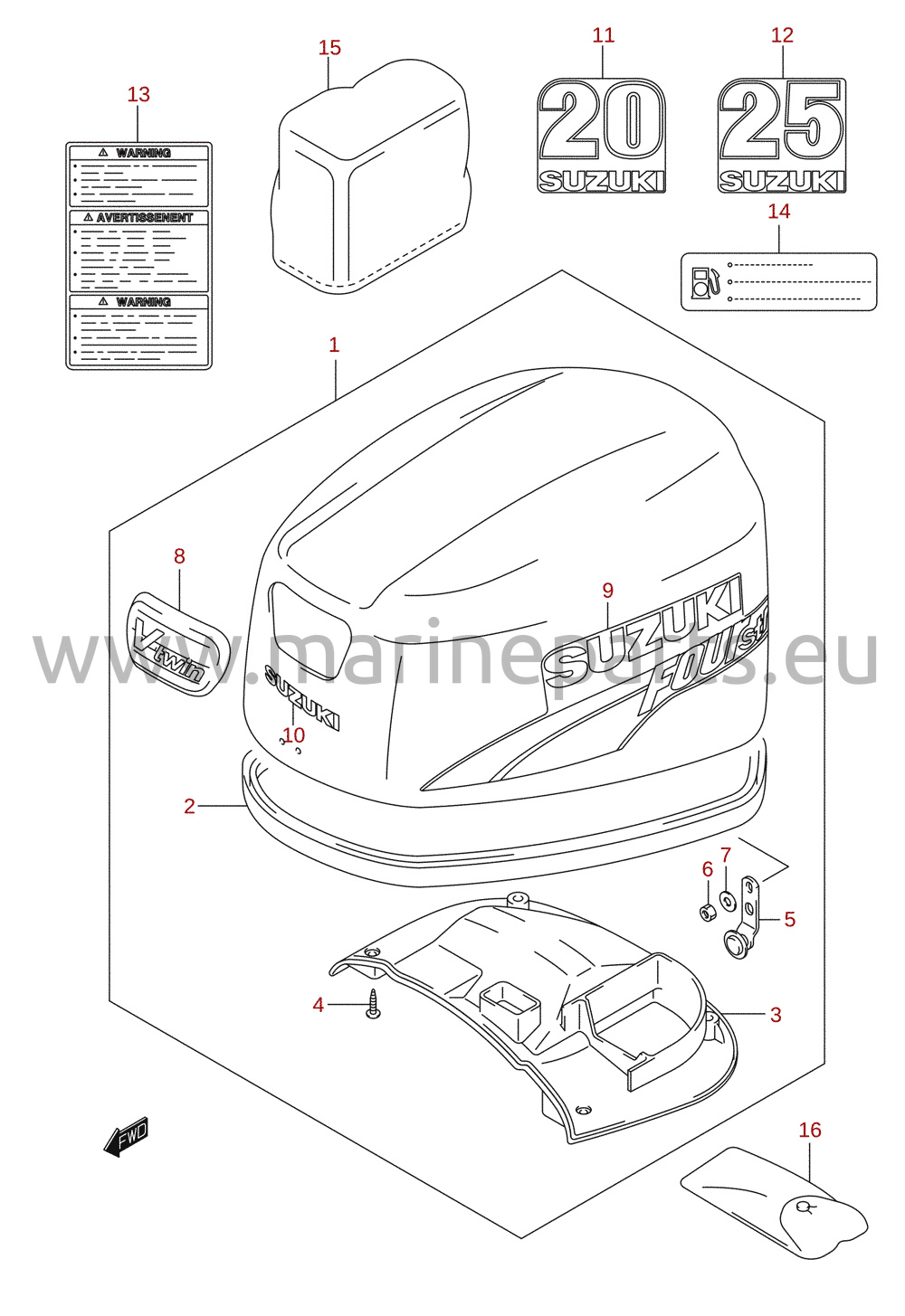 Engine cover (2006–2009)