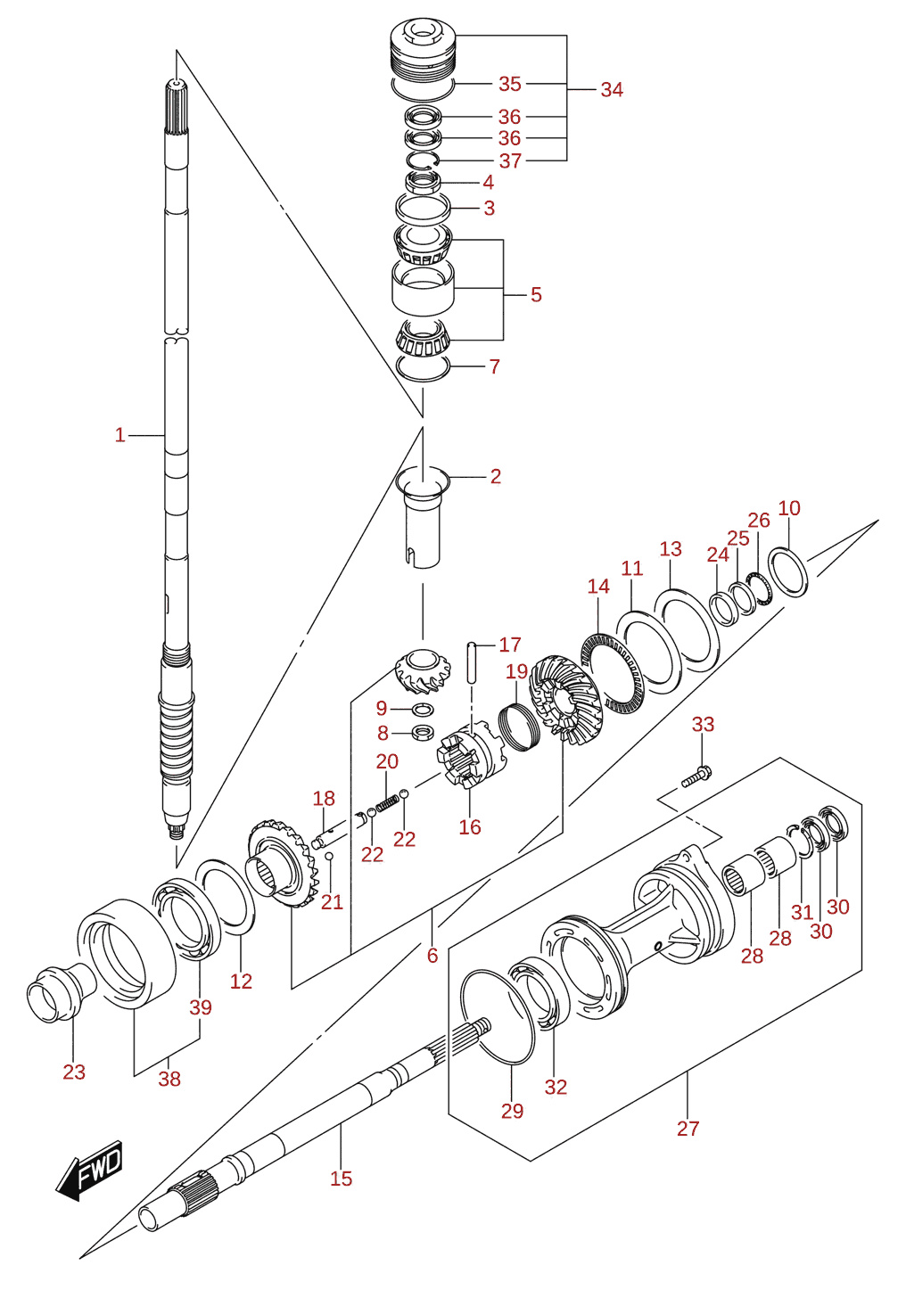 Transmission (DF200Z)