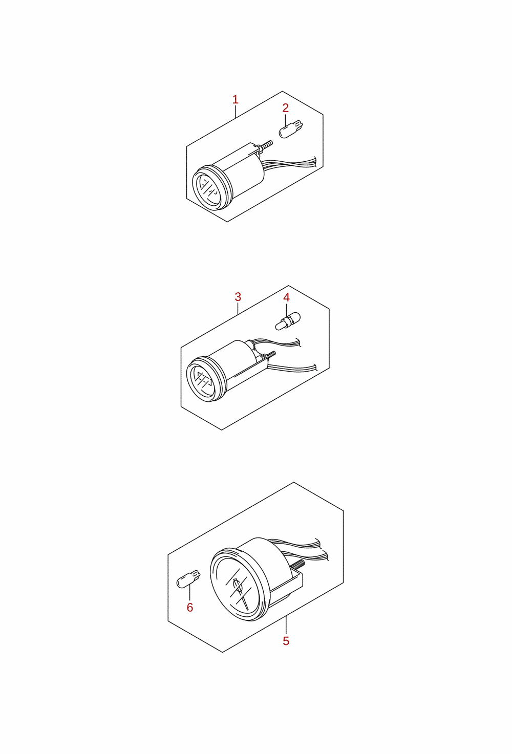 Meter (DF100B, DF70A, DF80A, DF90A)