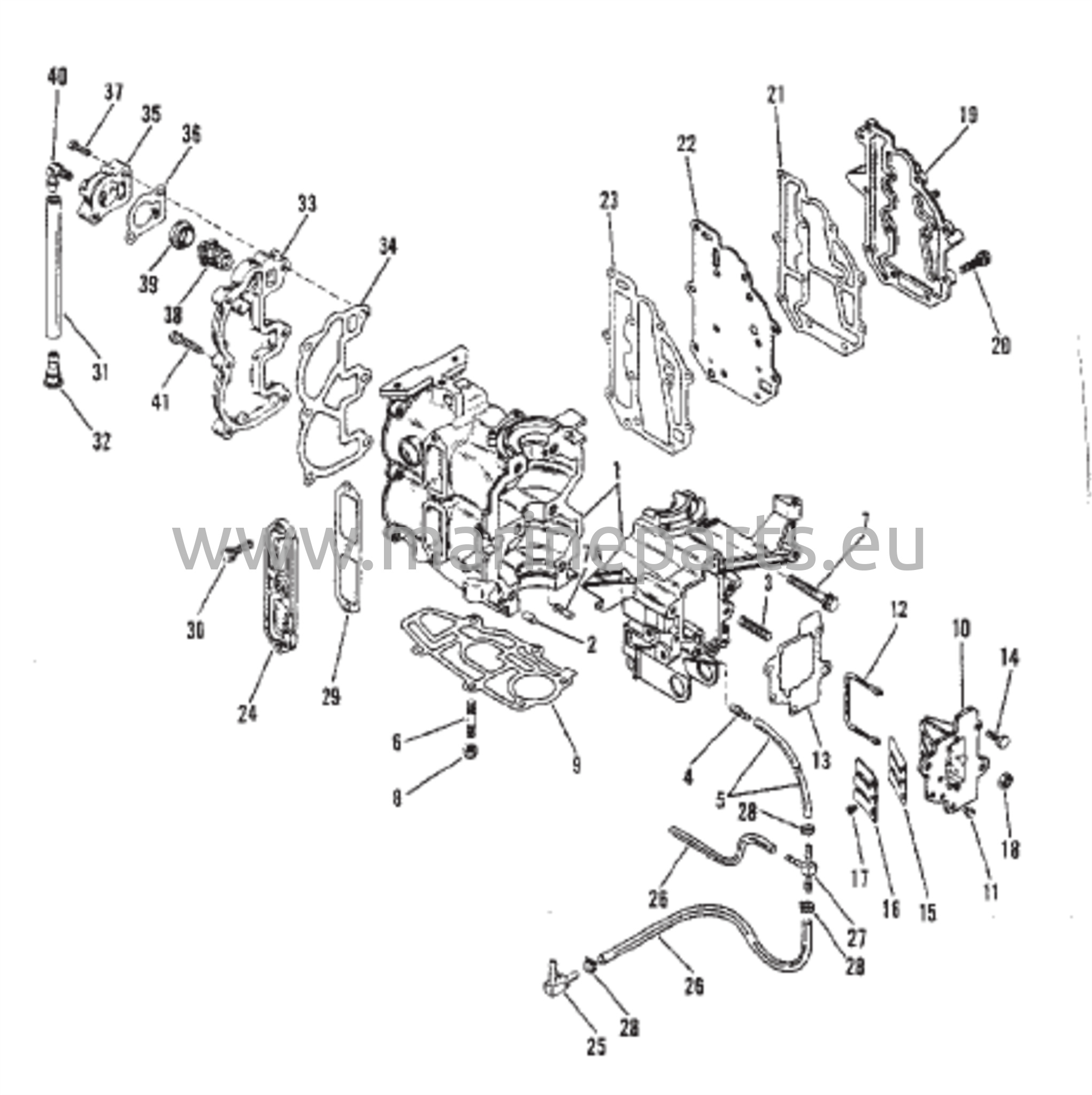 Sylinterilohko ja suojukset