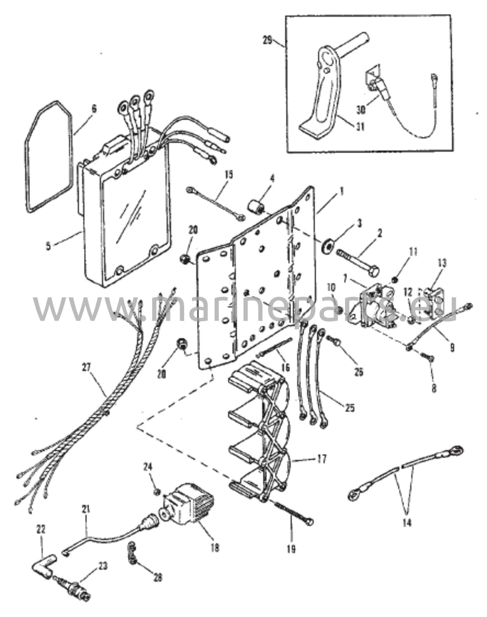 Sytytyspuola/Jännitesäädin