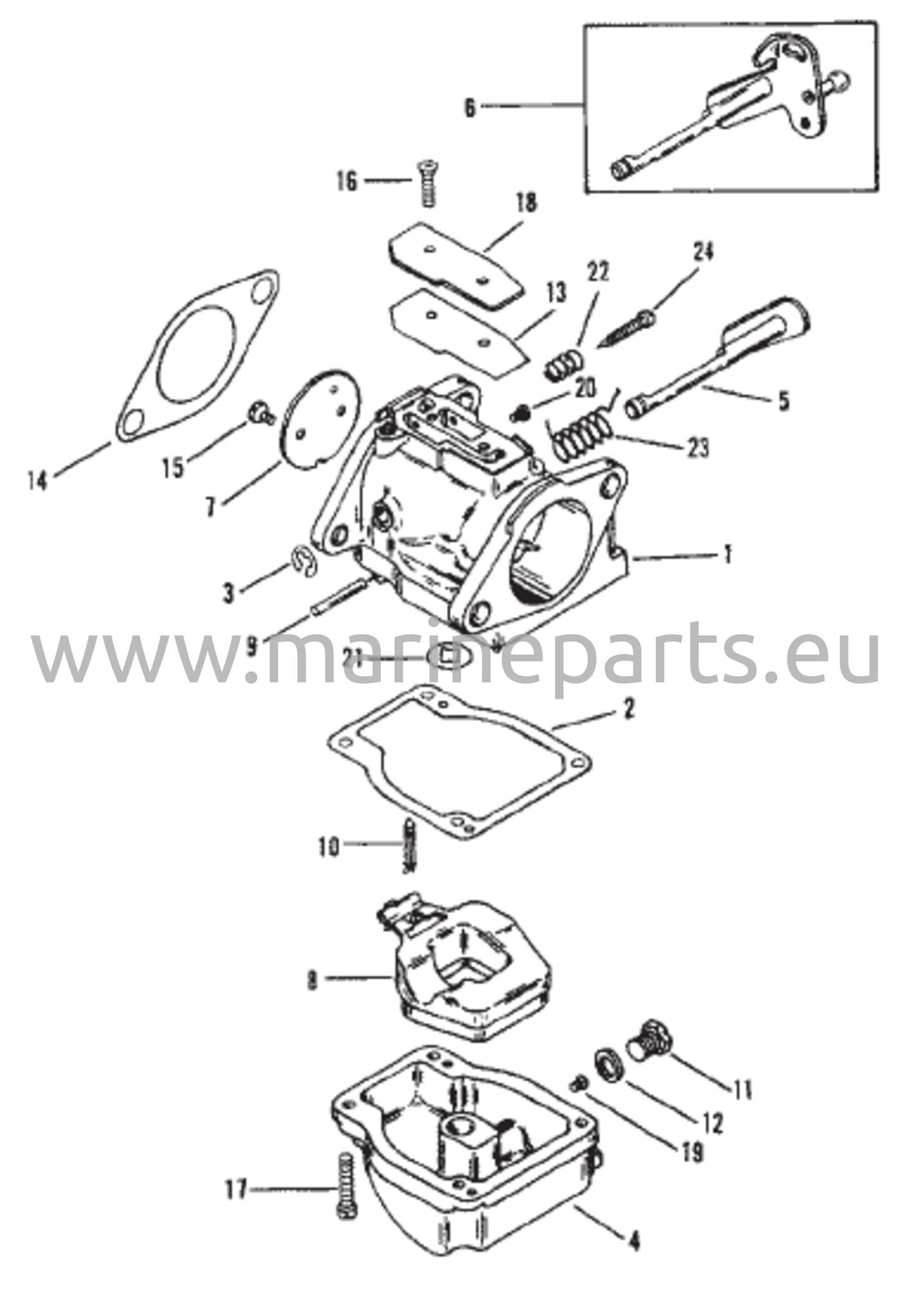 Carburetor (WME-22 / 22B / 23 / 24 / 35) 