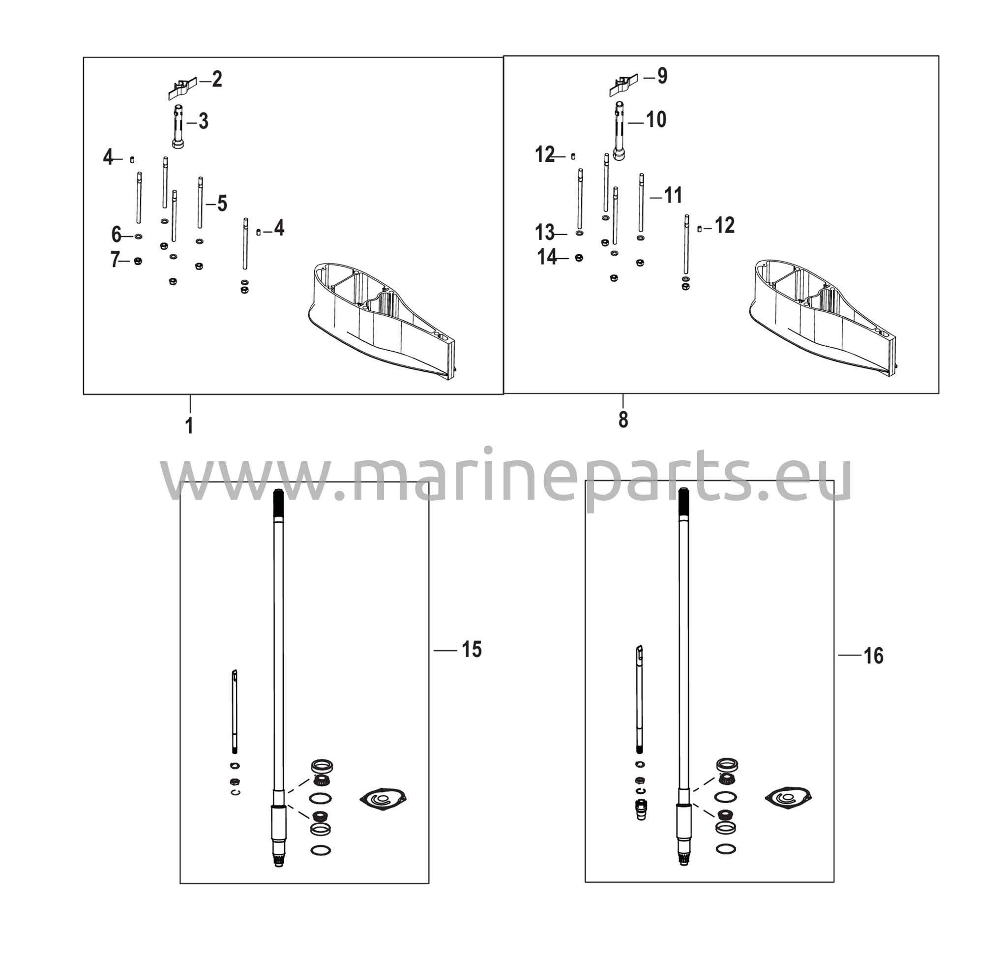 Vetoakselin jatkosarjat