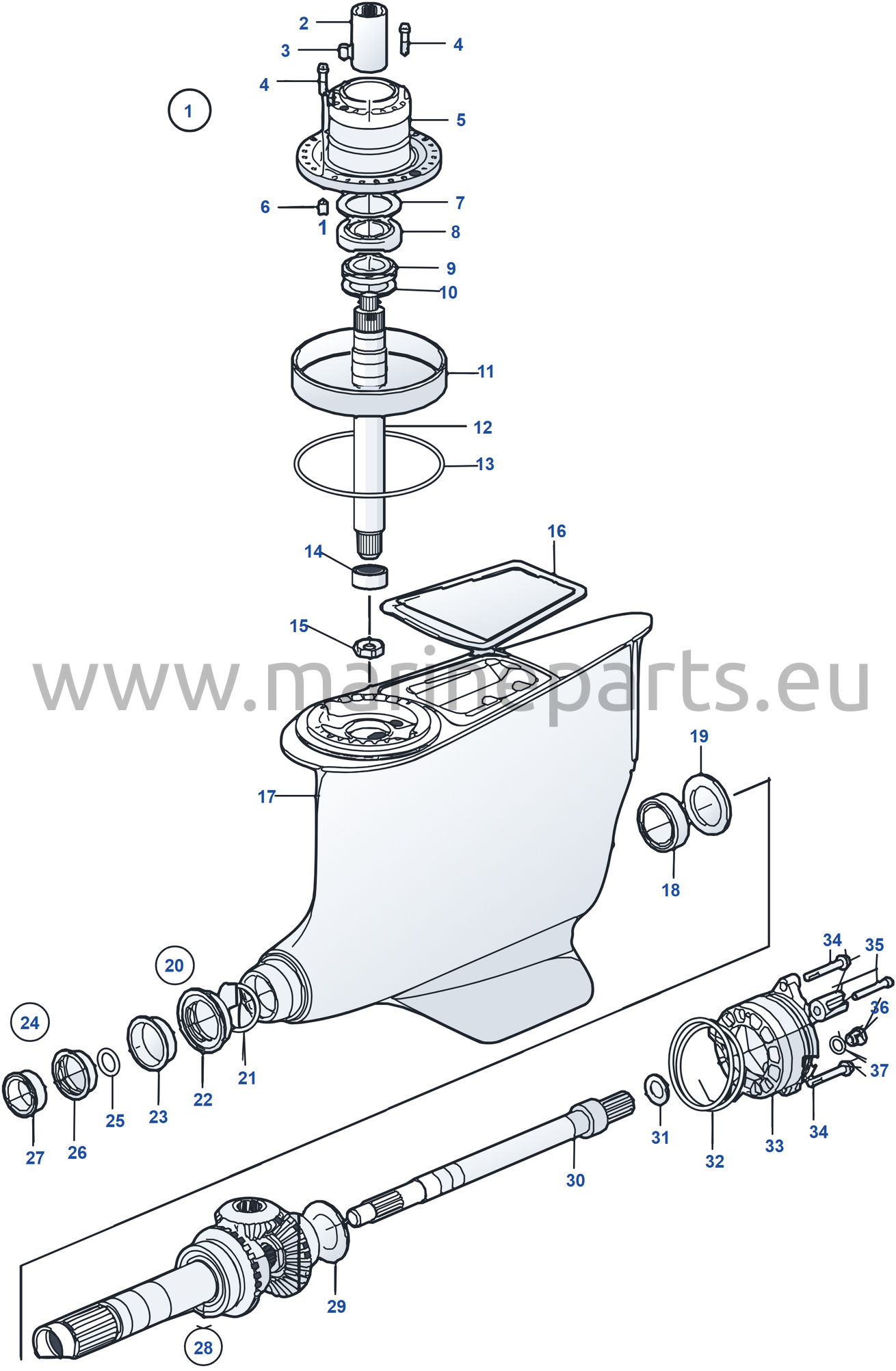 Lower Gear Unit Ratio 1,88:1